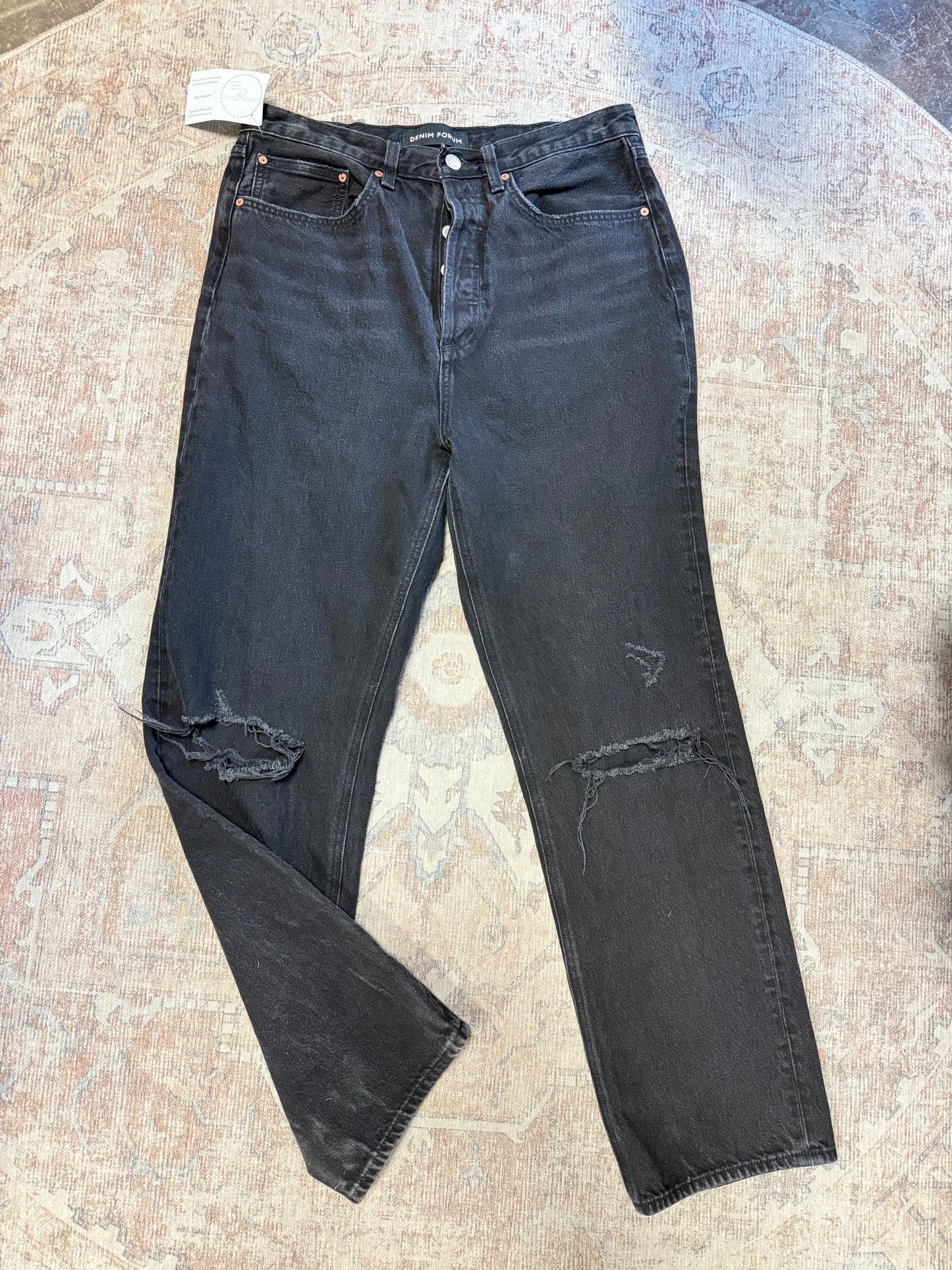 Denim Forum Joni Loose HR Jeans (29x29)