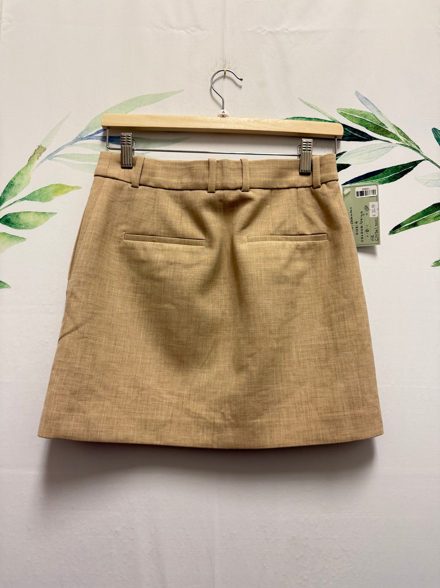 Aritzia Babaton Chisel Mini Skirt (4)