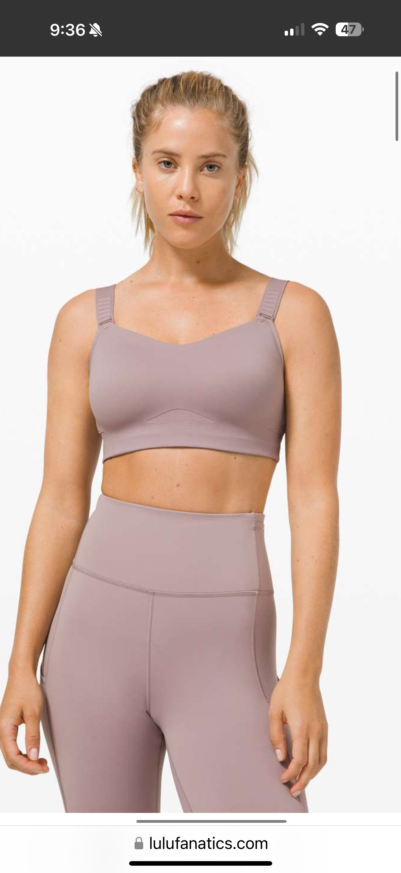 Lululemon Swift Speed Bra (32D)