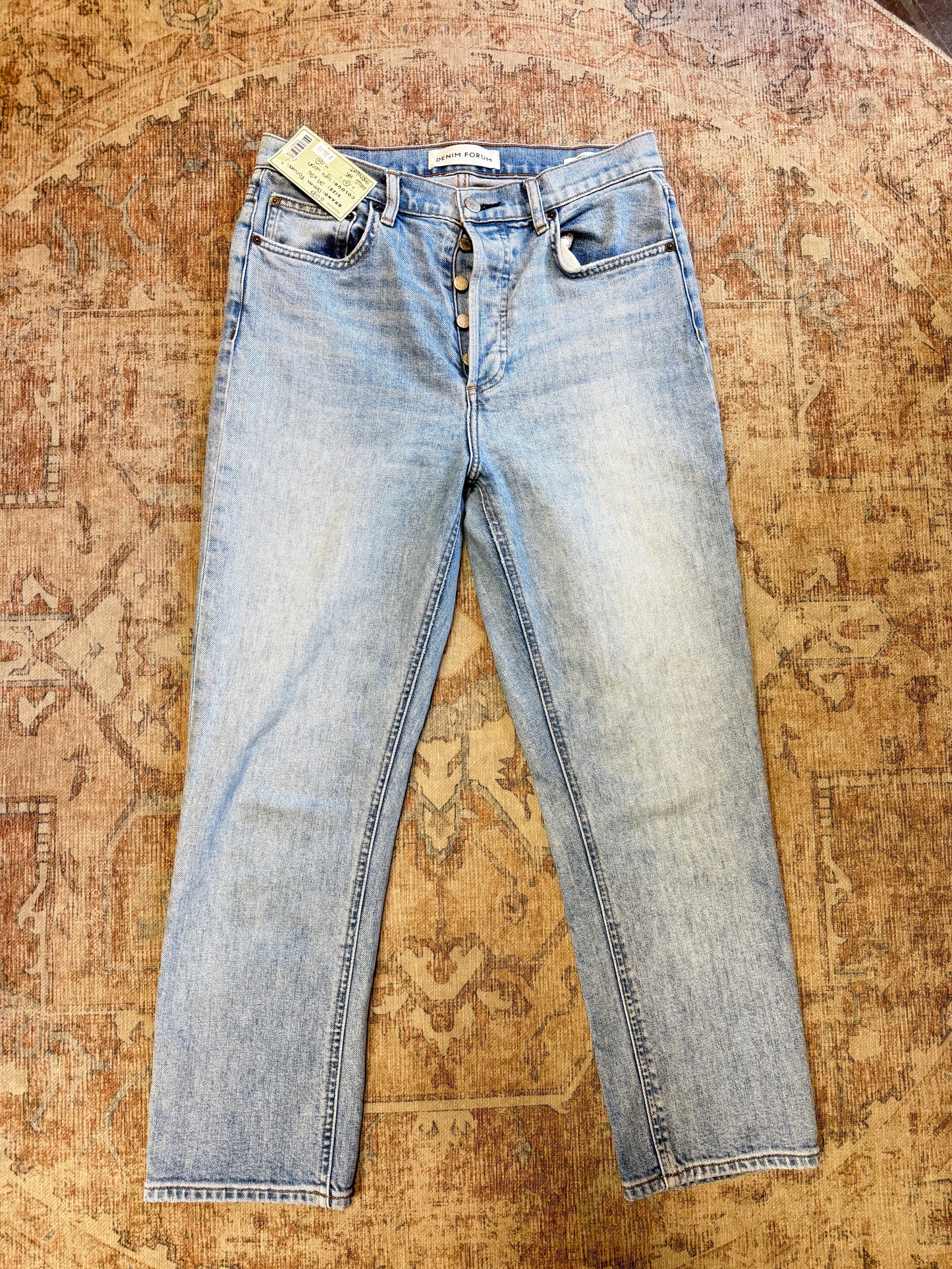 Denim Forum Arlo Straight HR Jeans (29x26)