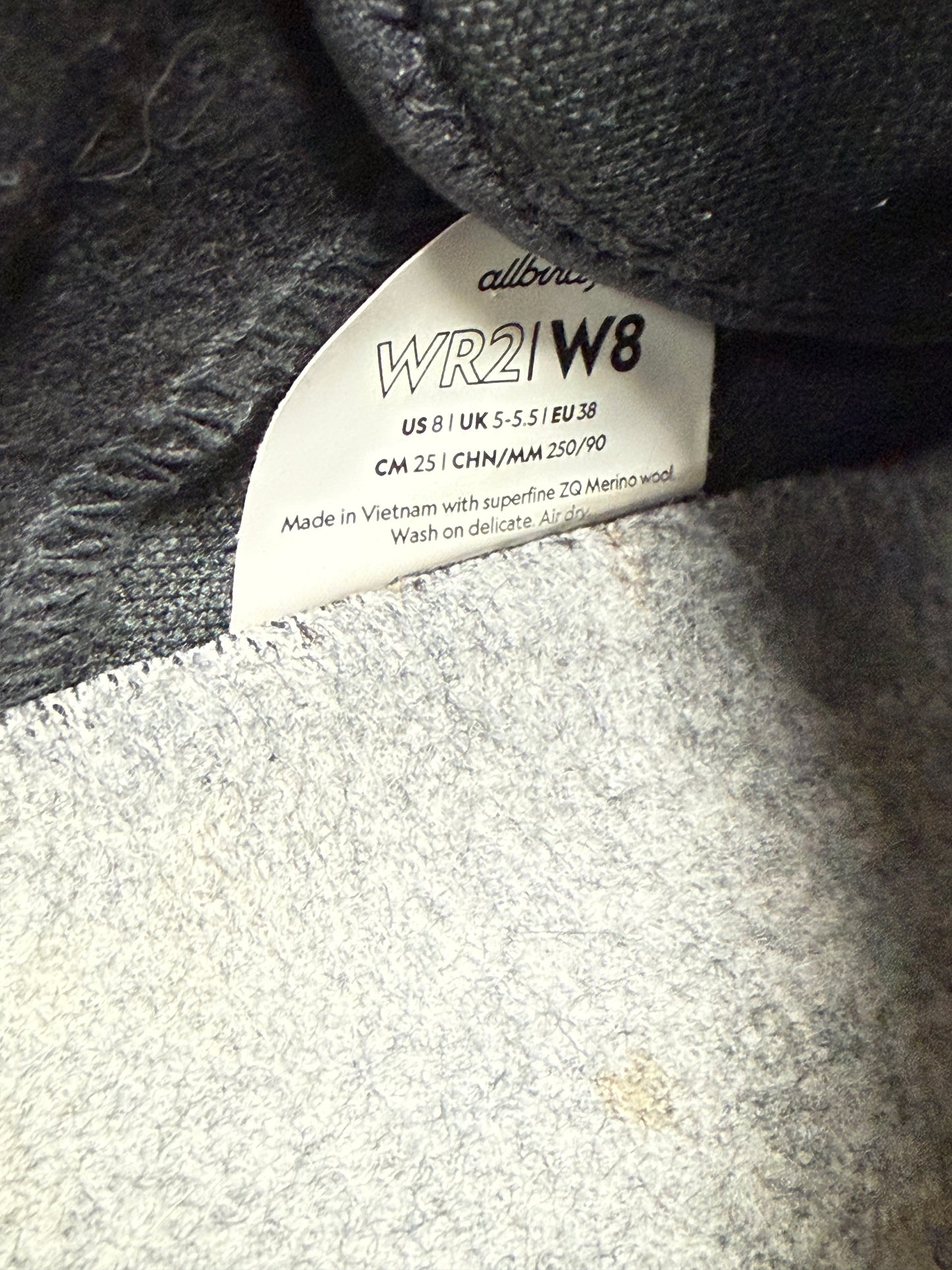 Allbirds Wool Go Runners (Womens 8)