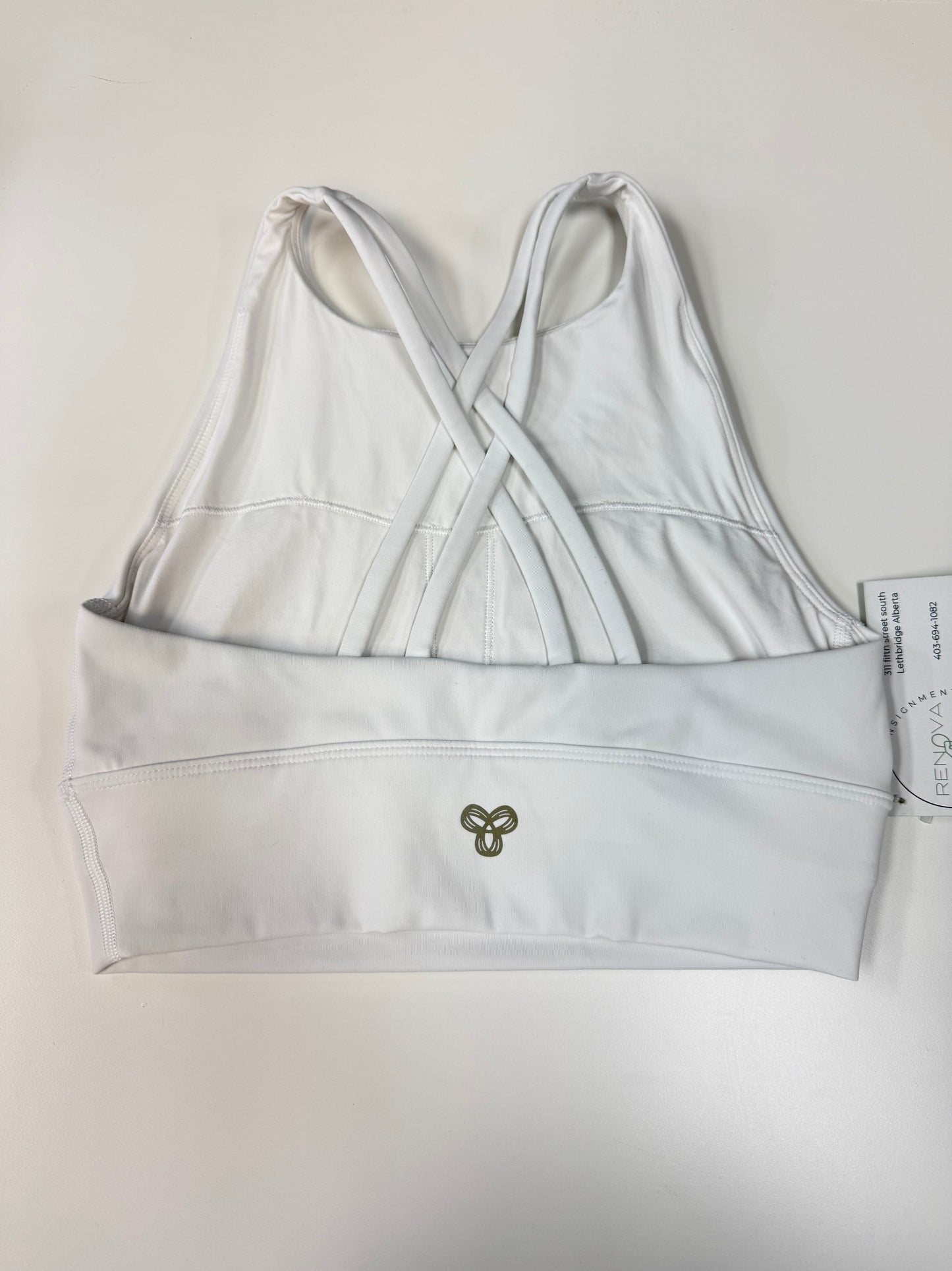 Aritzia Golden High Neck Sports Bra (2XS)
