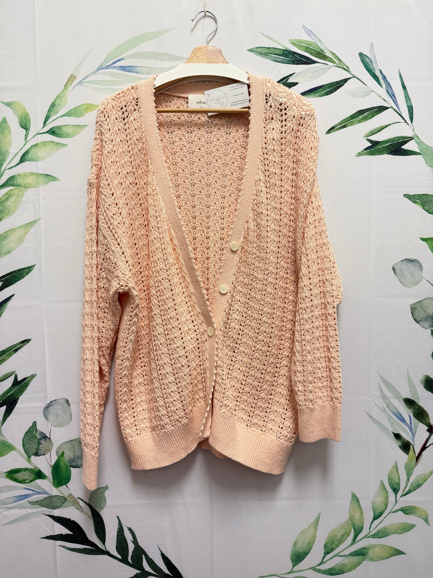 Aritzia Wilfred Reverence Cardigan (XL)