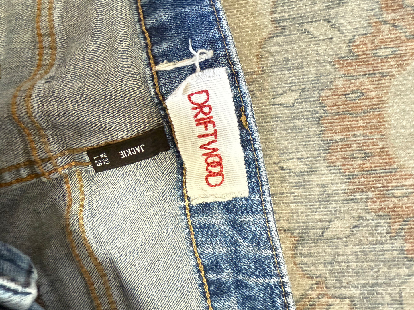 Driftwood Jackie Skinny HR Jeans (32x28)