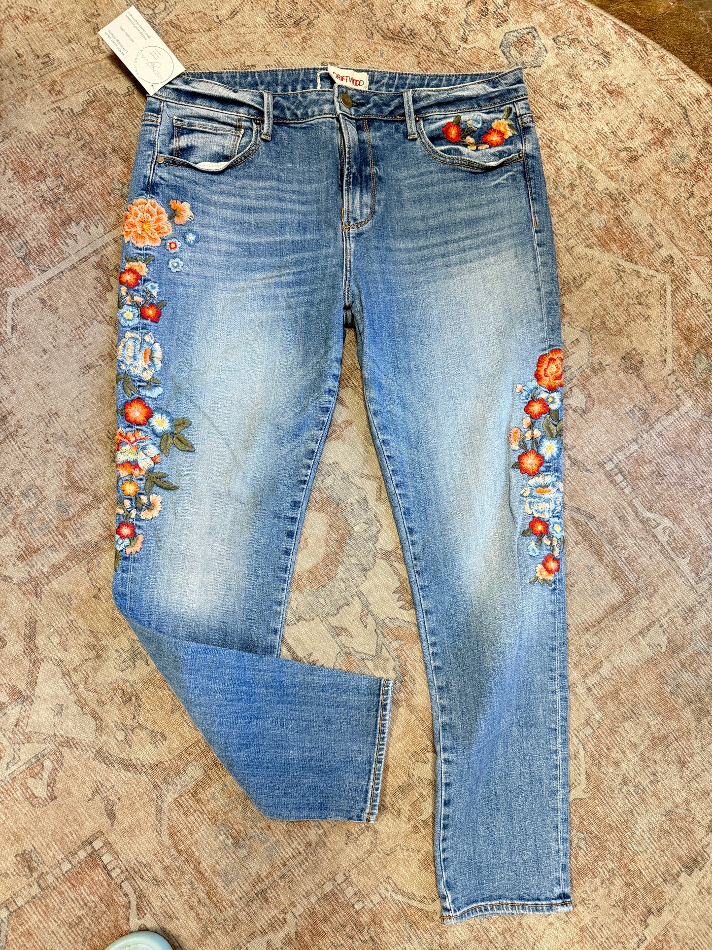 Driftwood Jackie Skinny HR Jeans (32x28)