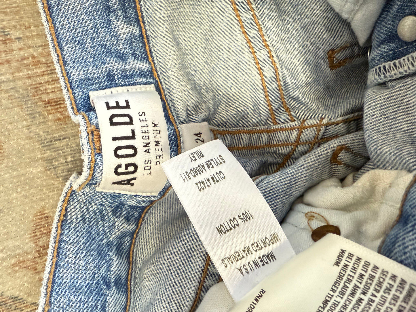 Agolde Riley HR Jeans (24x27)