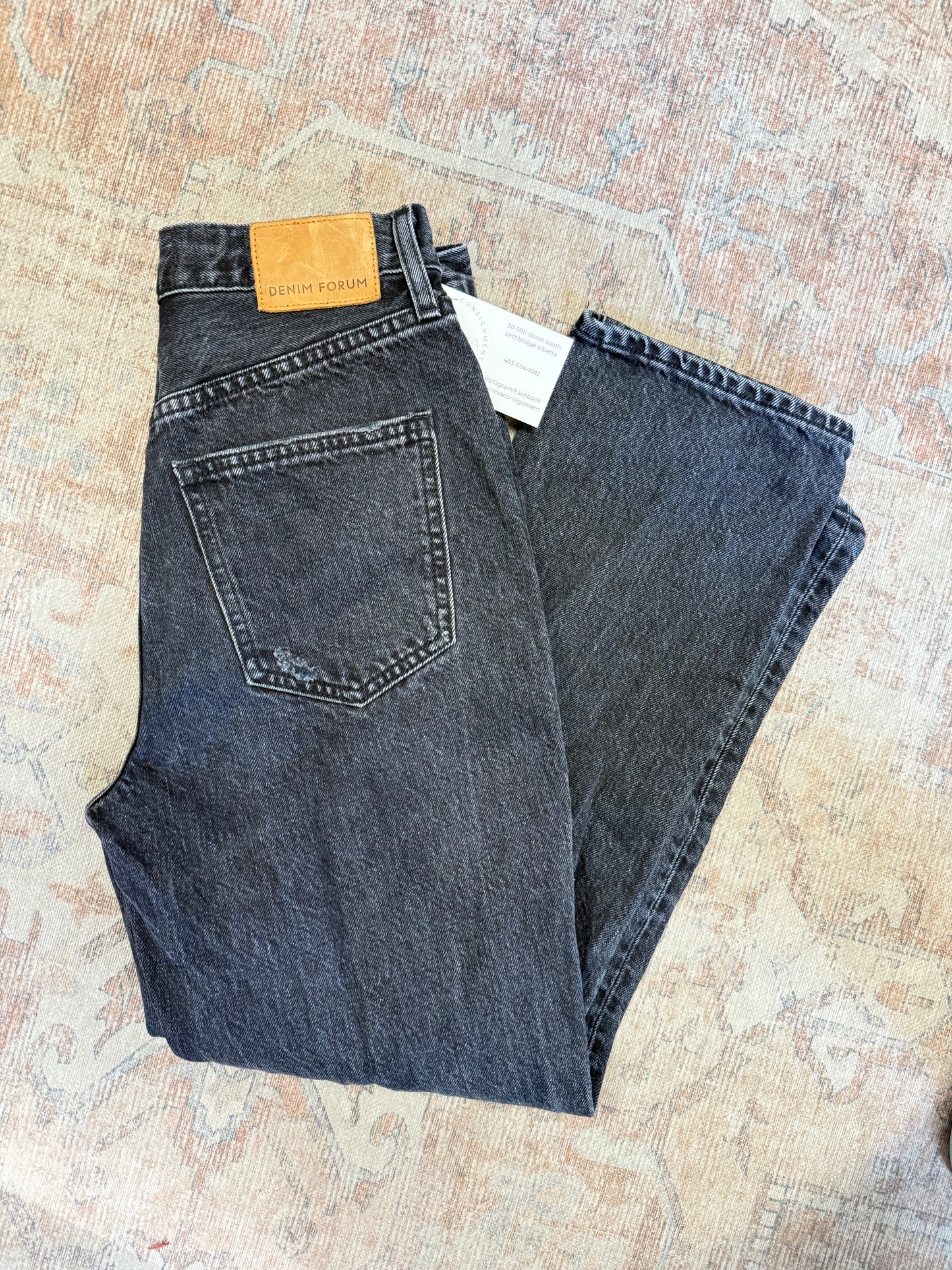 Denim Forum Joni Loose HR Jeans (25x26)