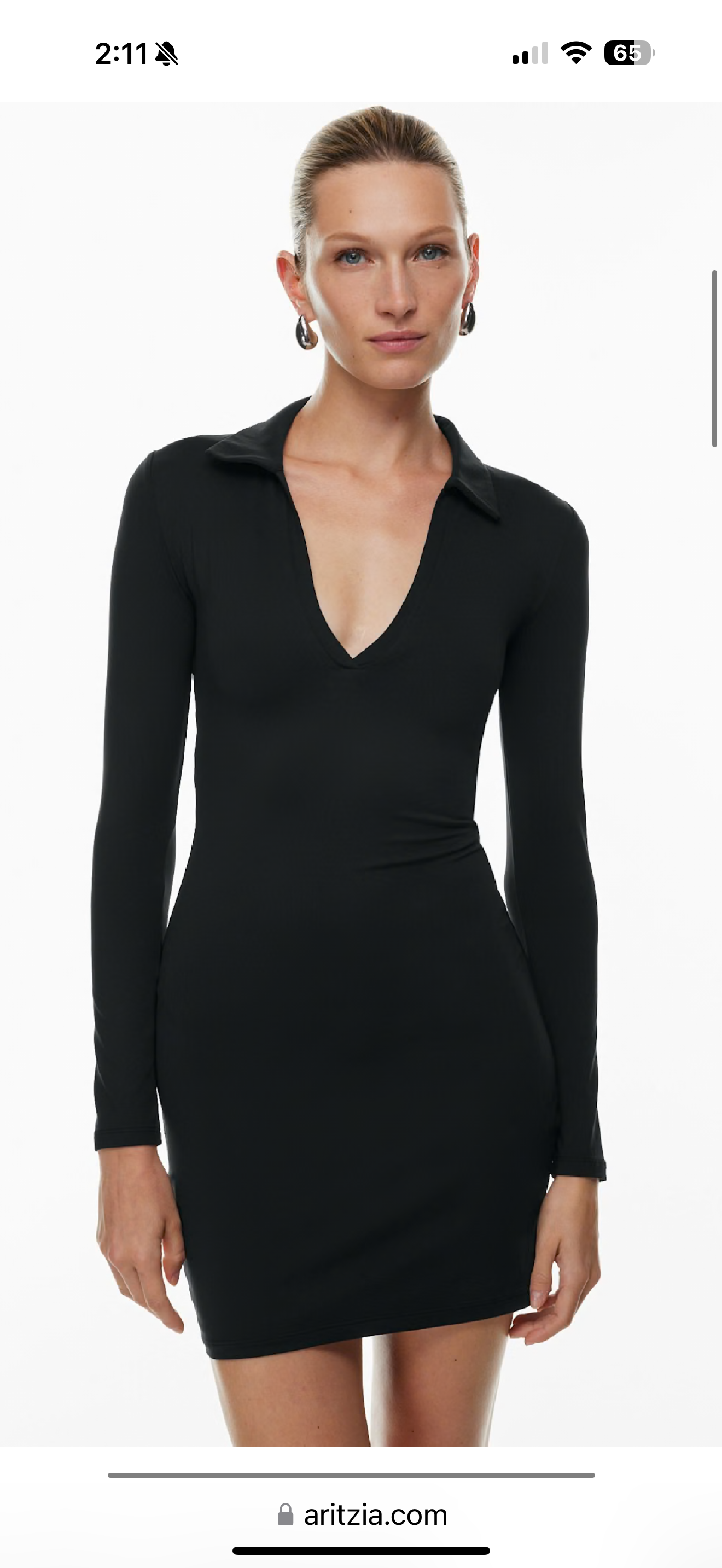 Aritzia Babaton Contour Polo Dress (XS)