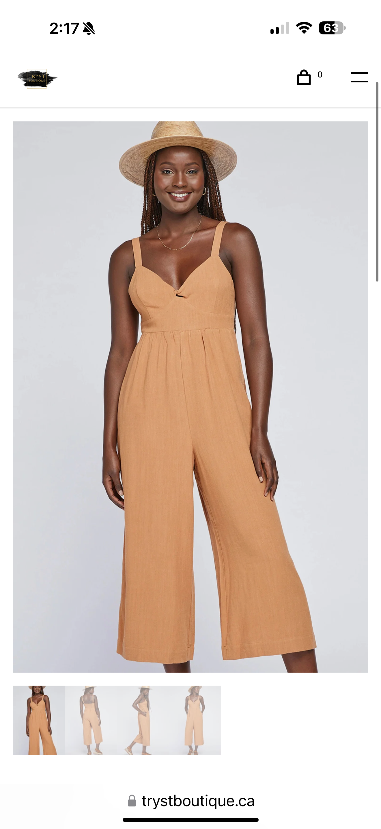 Gentle Fawn Tropez Jumpsuit (S)