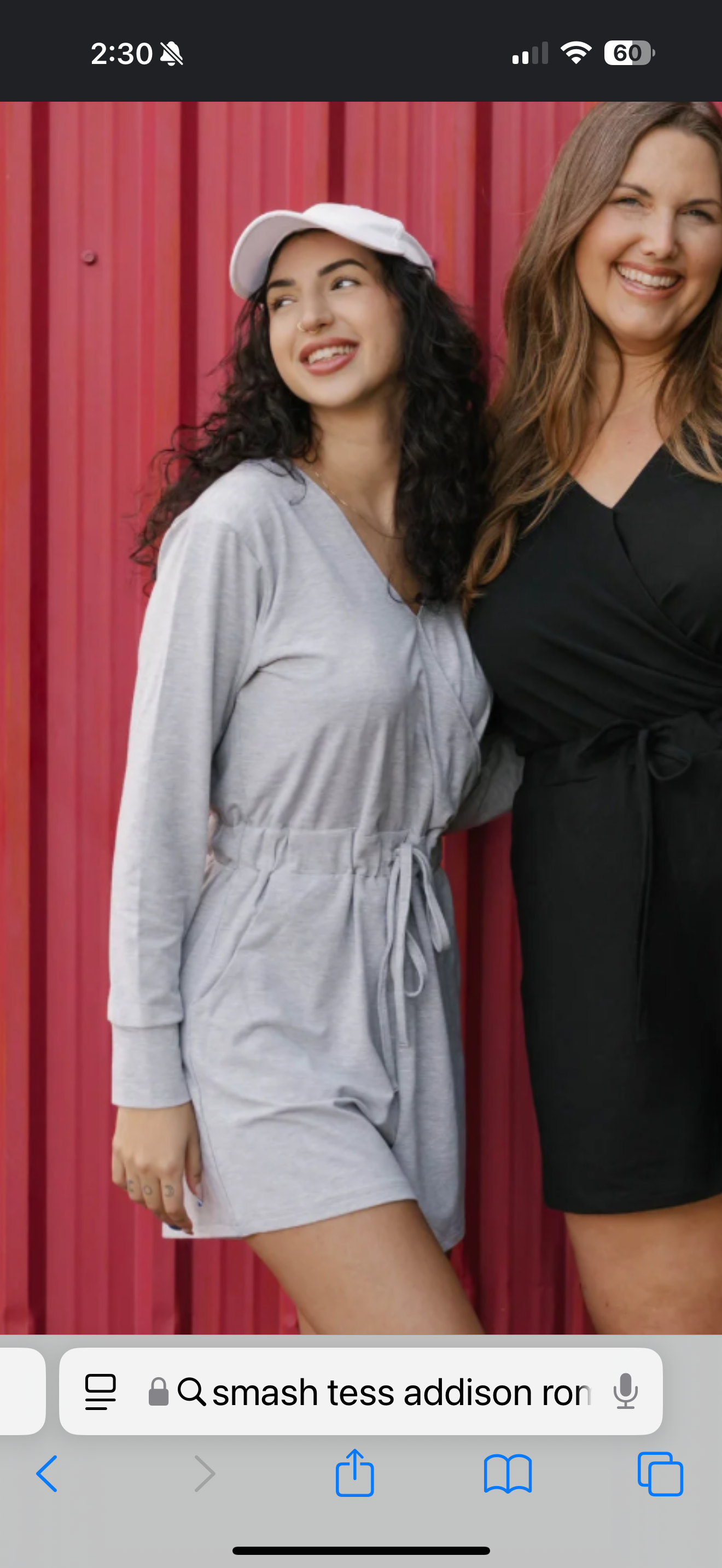 Smash & Tess Addison Shorty Romper (XS)