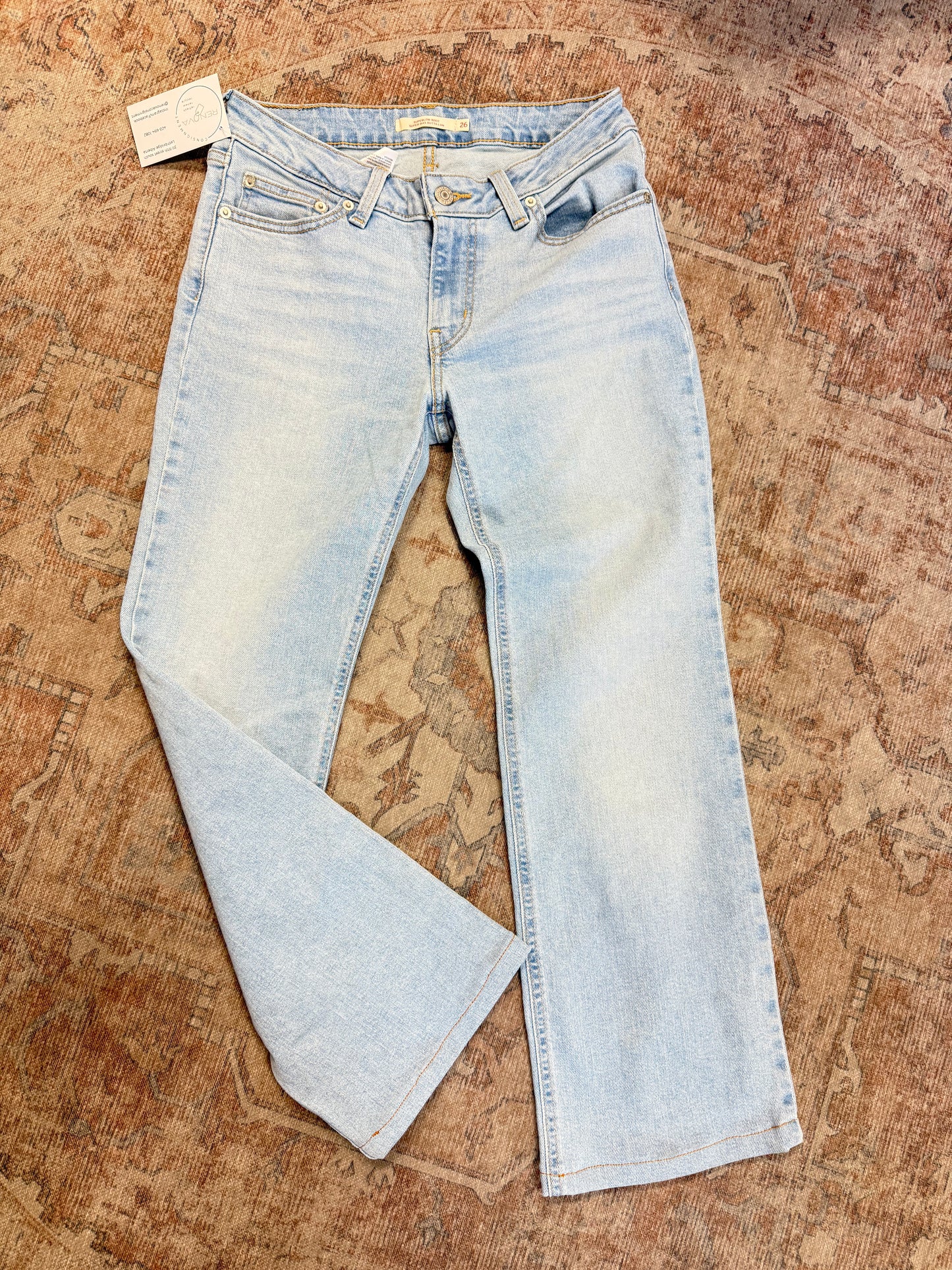 Levi Superlow Bootcut Jeans (26x27)
