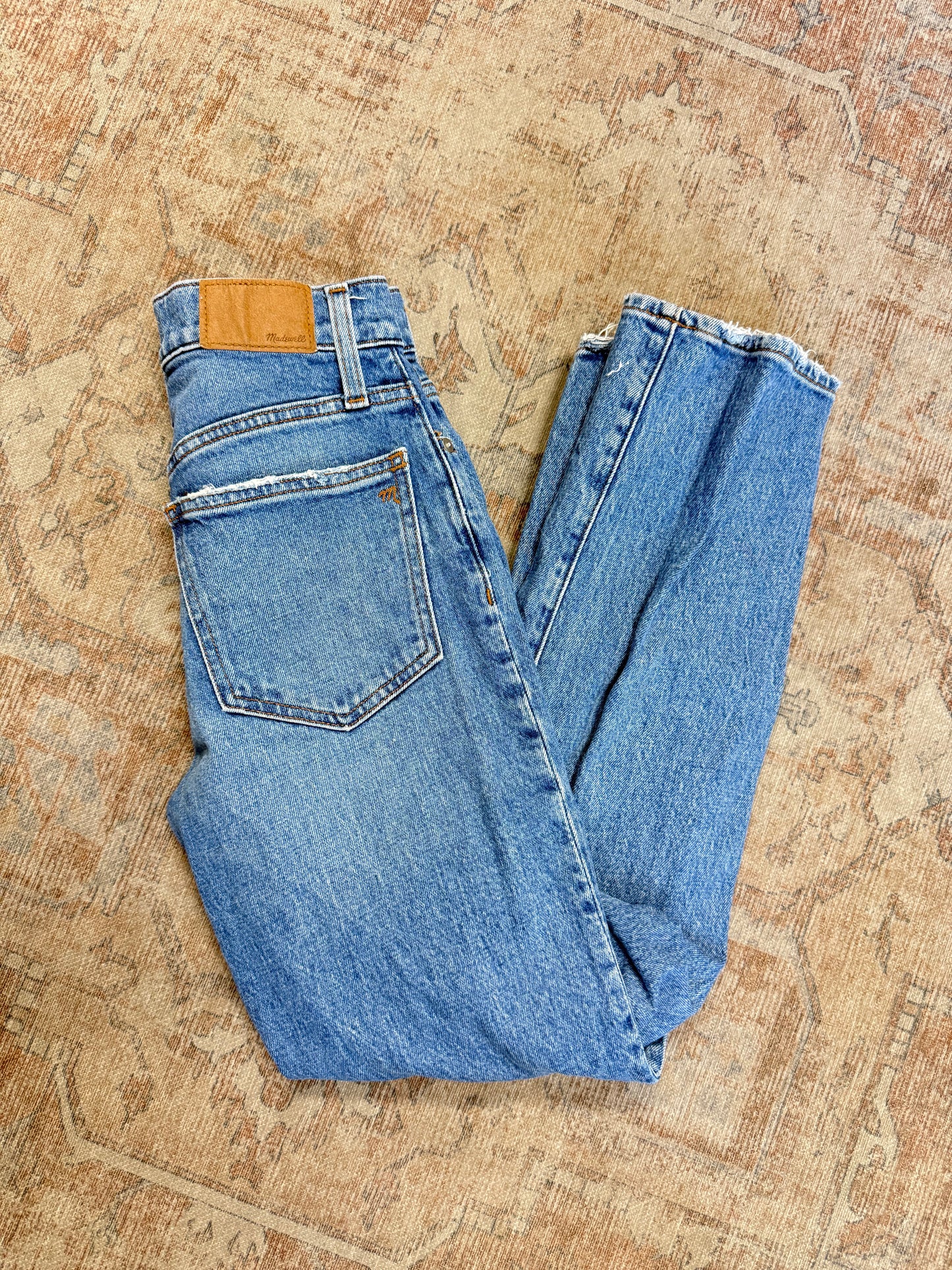 Madewell Perfect Vintage Straight HR Jeans (23x26)