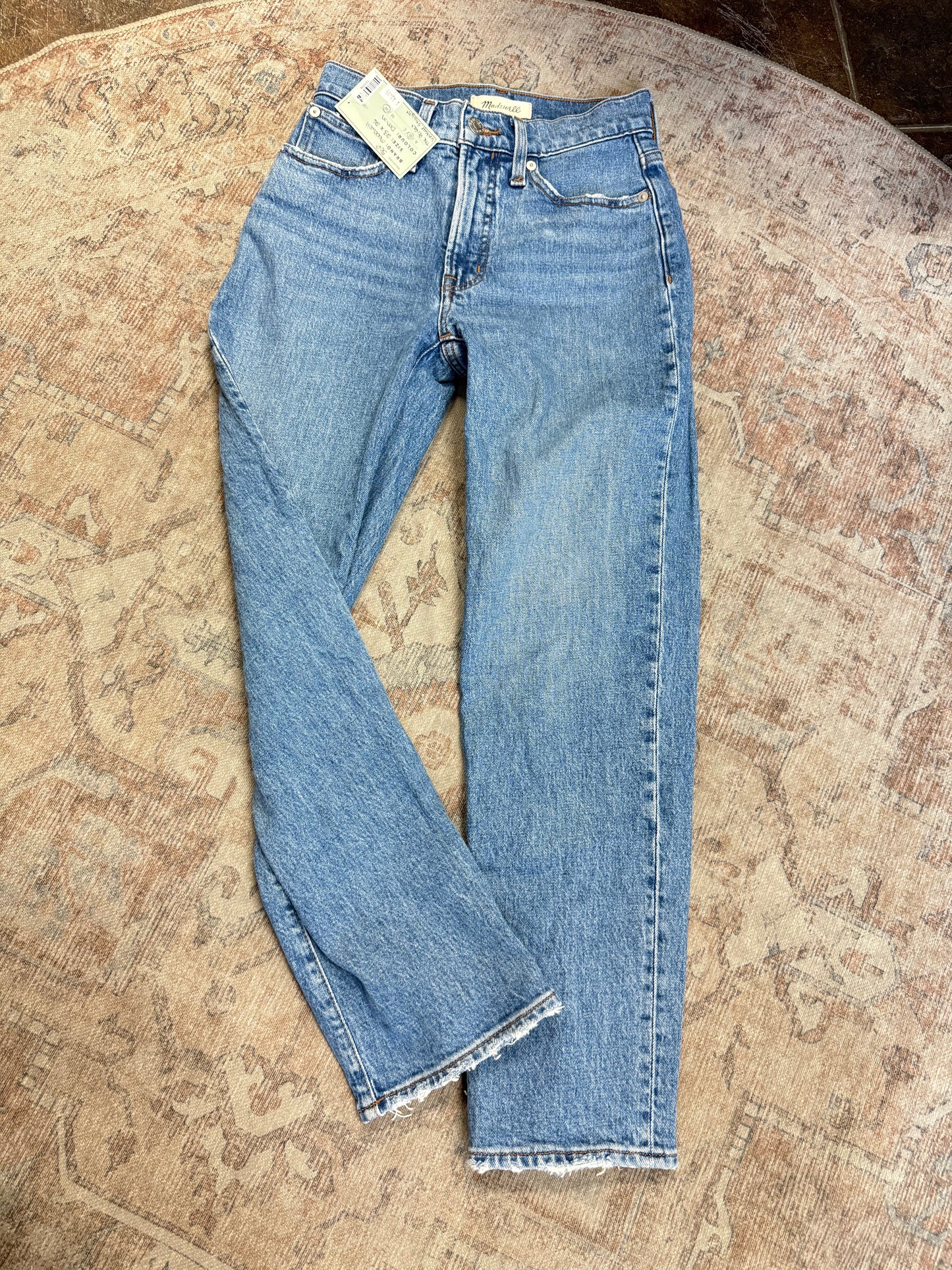 Madewell Perfect Vintage Straight HR Jeans (23x26)