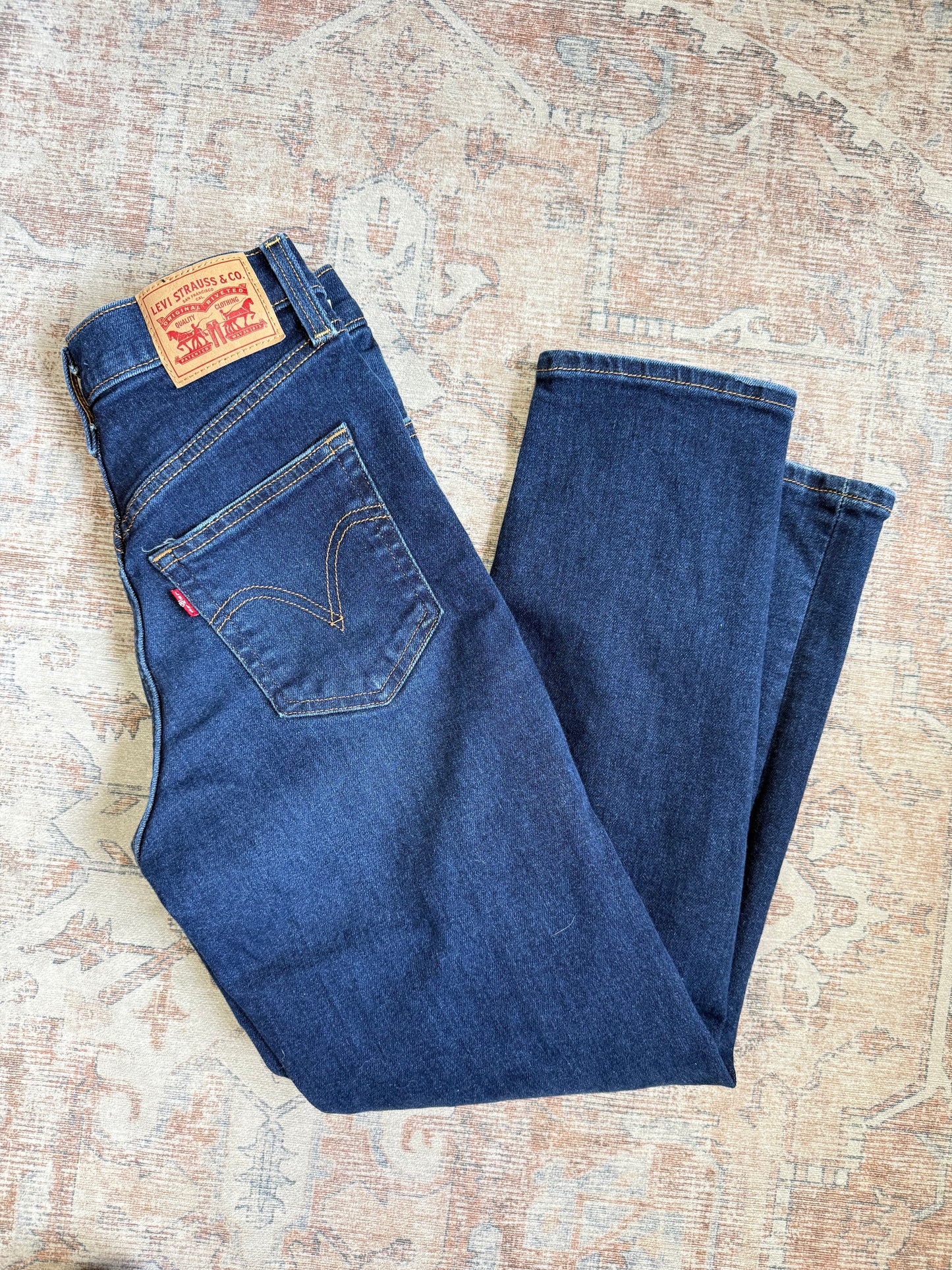 Levi Ribcage Straight HR Jeans (25x26)