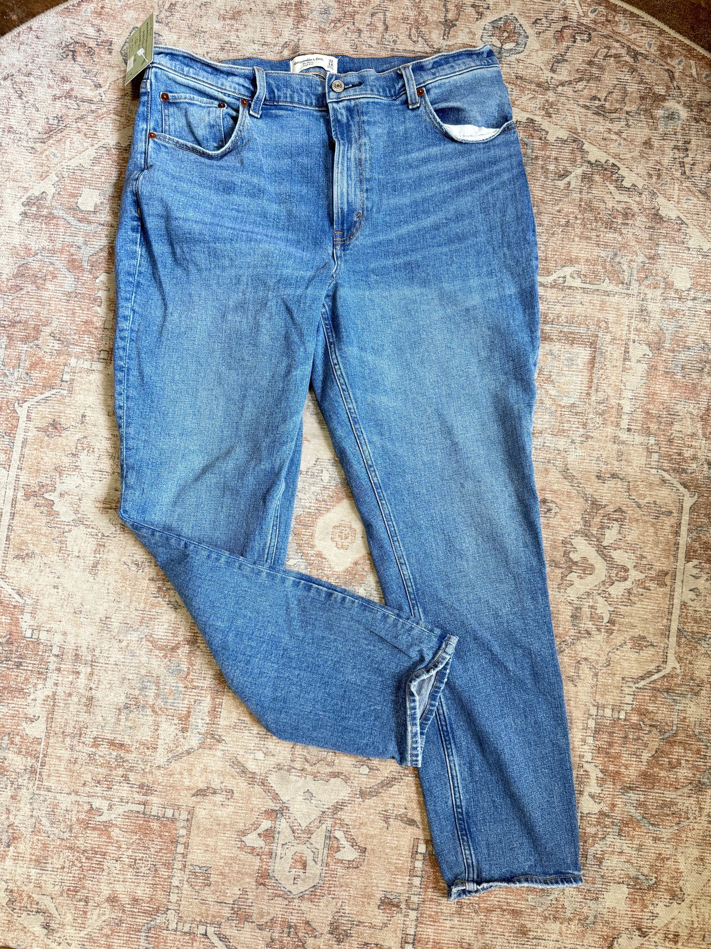 Abercrombie Skinny HR Jeans (32x29)