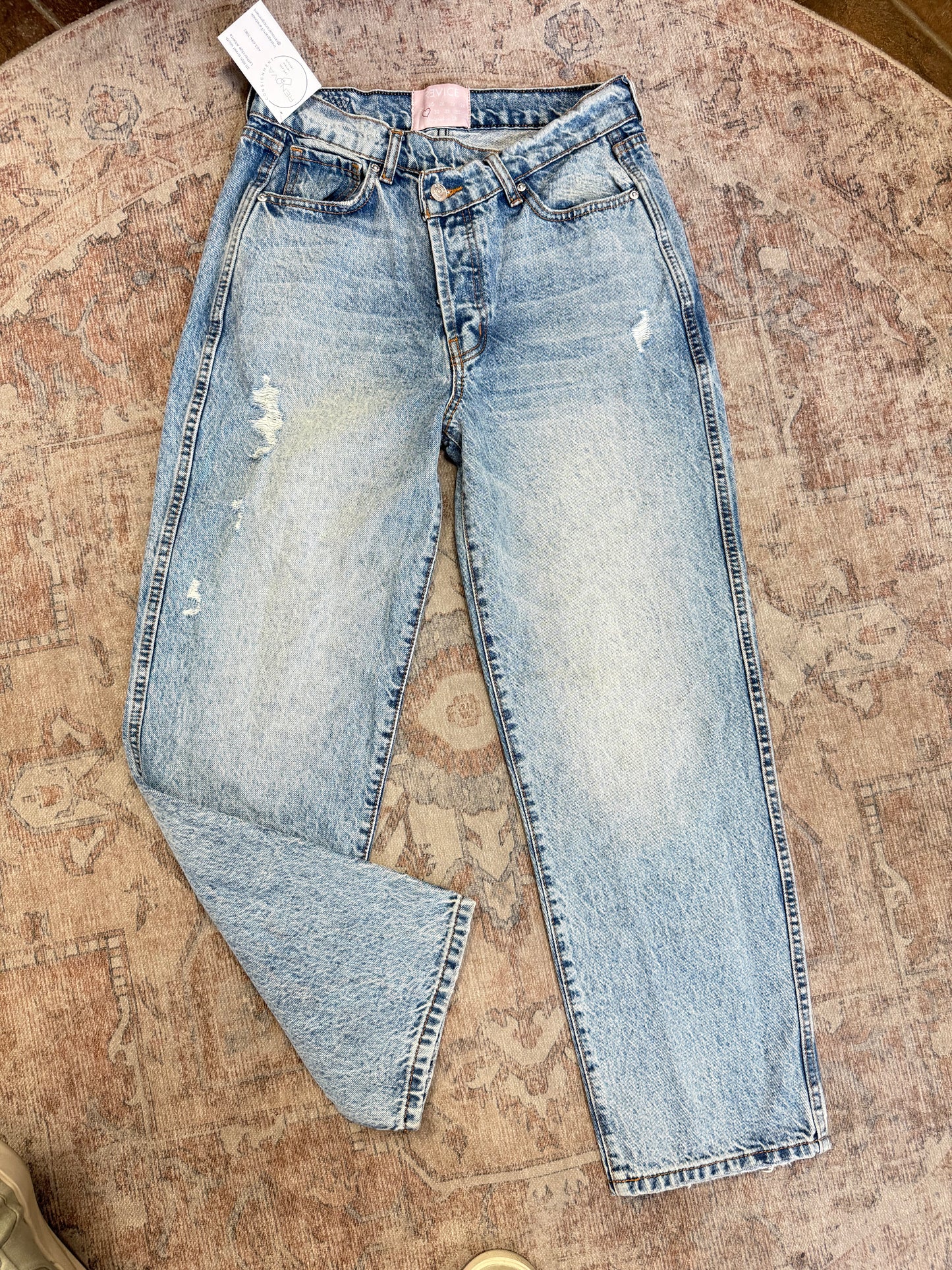Revice Oversized Crosswaist Jeans (29x28)