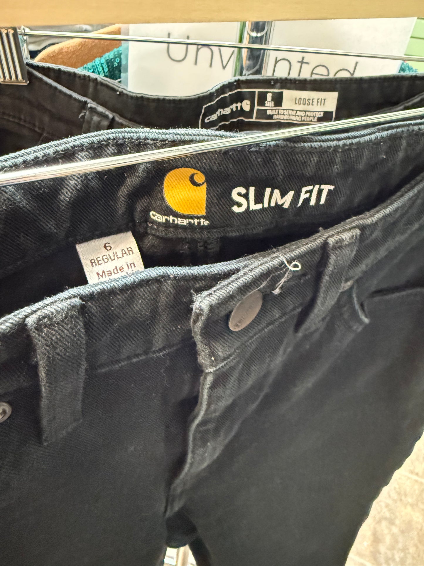 Carhartt Slim Fit Work Pant 27” (6)