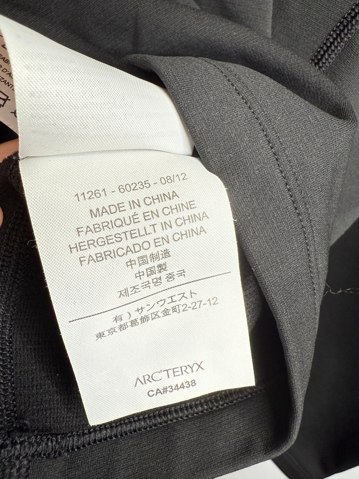 Arc’teryx Half Zip Longsleeve (M)