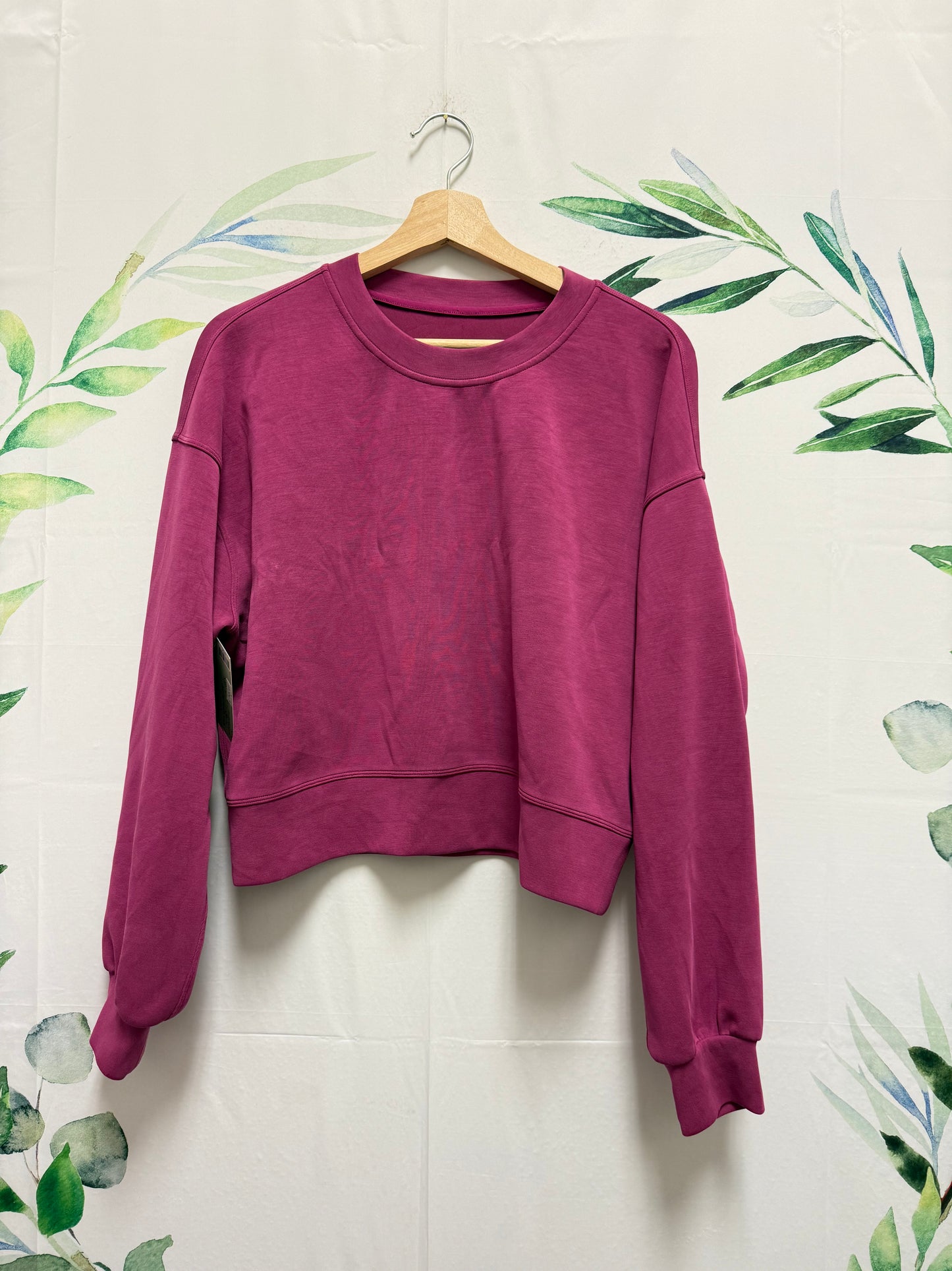 Lululemon Softstreme Perfectly Oversized Cropped Crew (6)