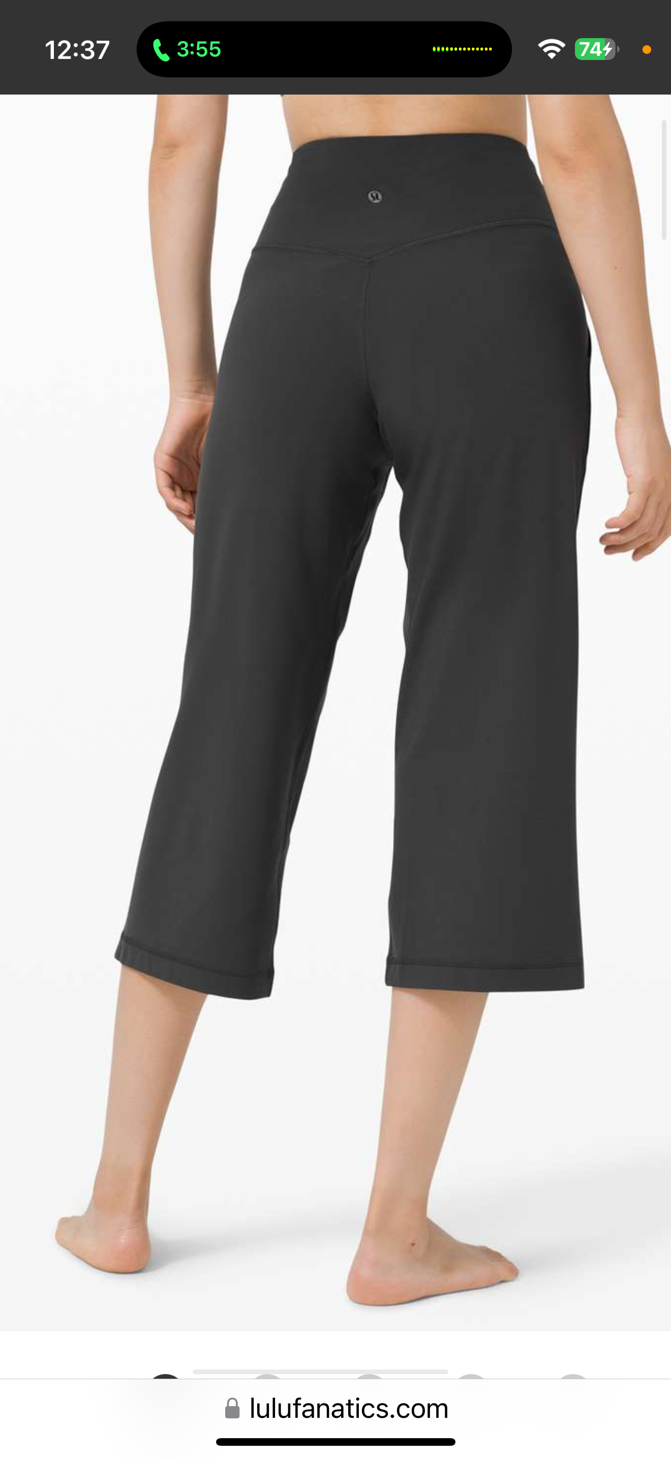 Lululemon Align Wide Leg HR Crop 23” (8)
