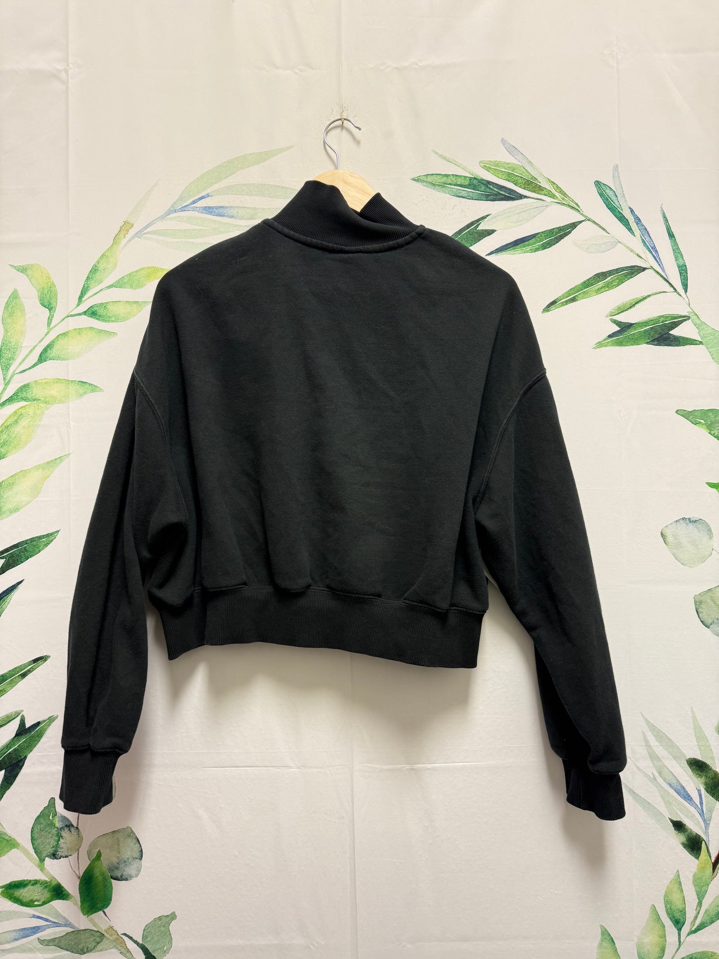 Nike Cropped Half Zip (L)