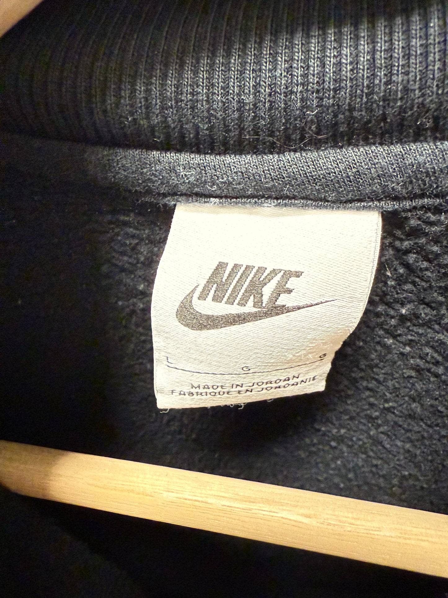 Nike Cropped Half Zip (L)