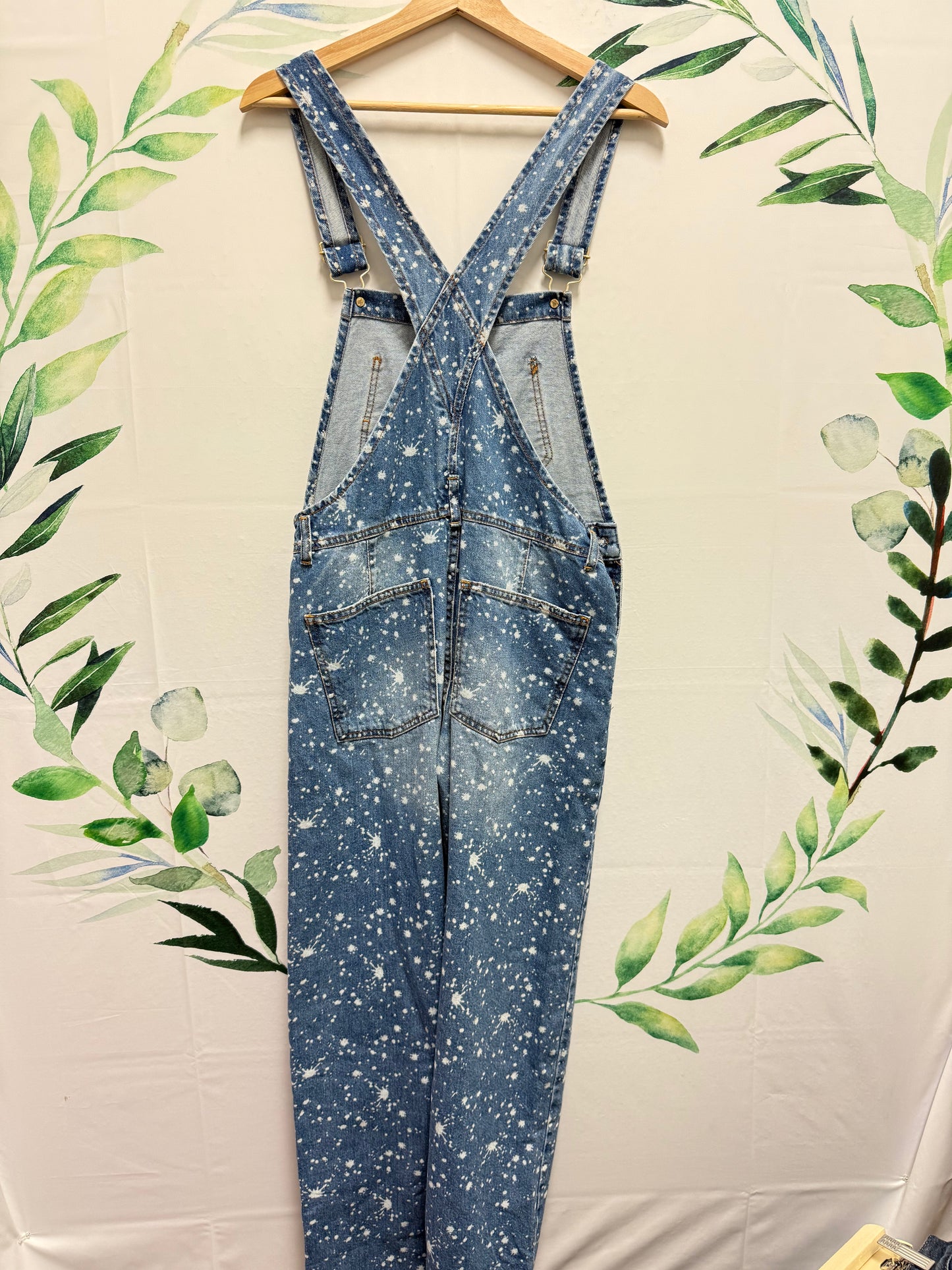 Free People Denim Overalls (XS)
