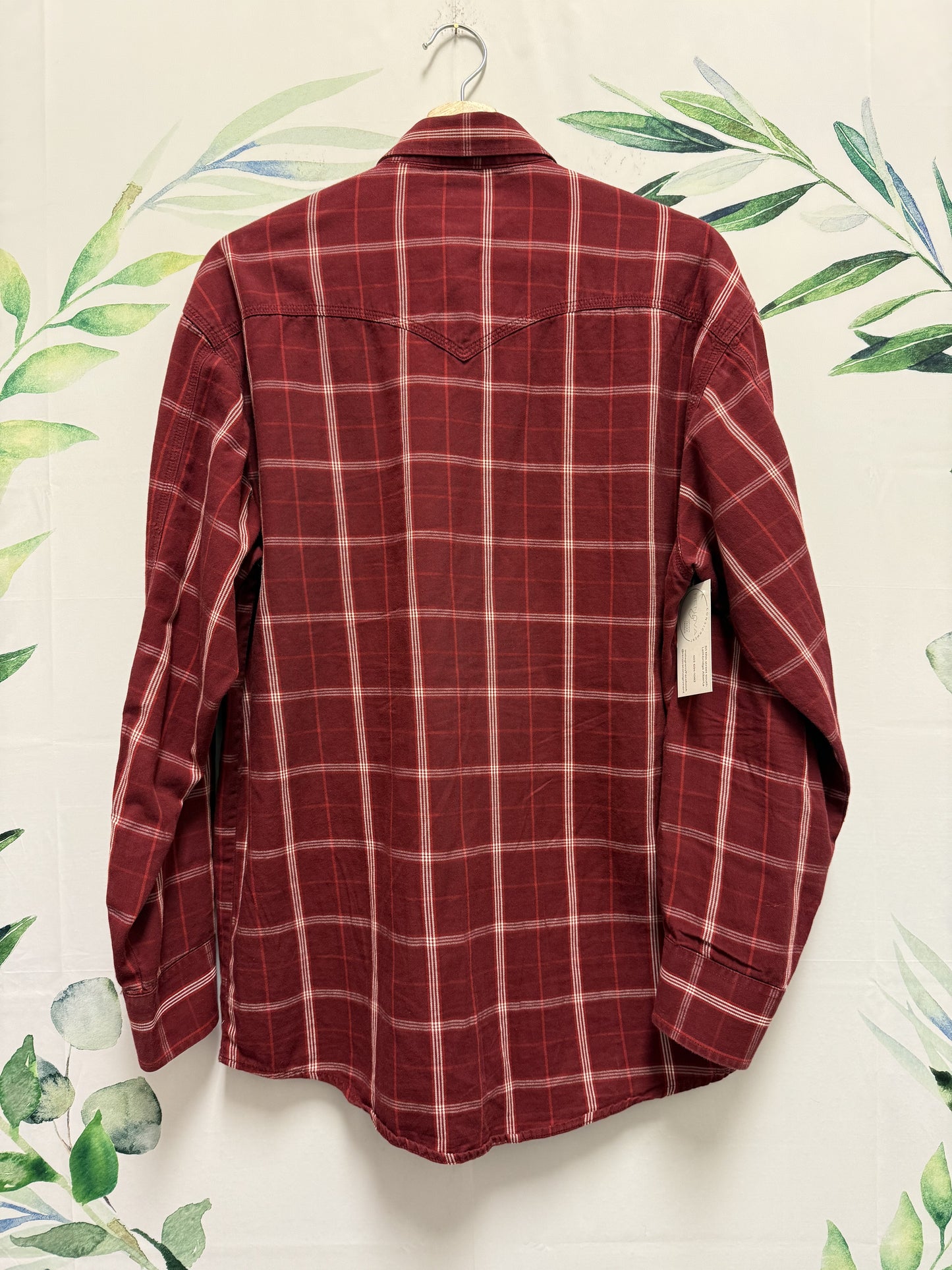 Wrangler Flannel Button Up (M)