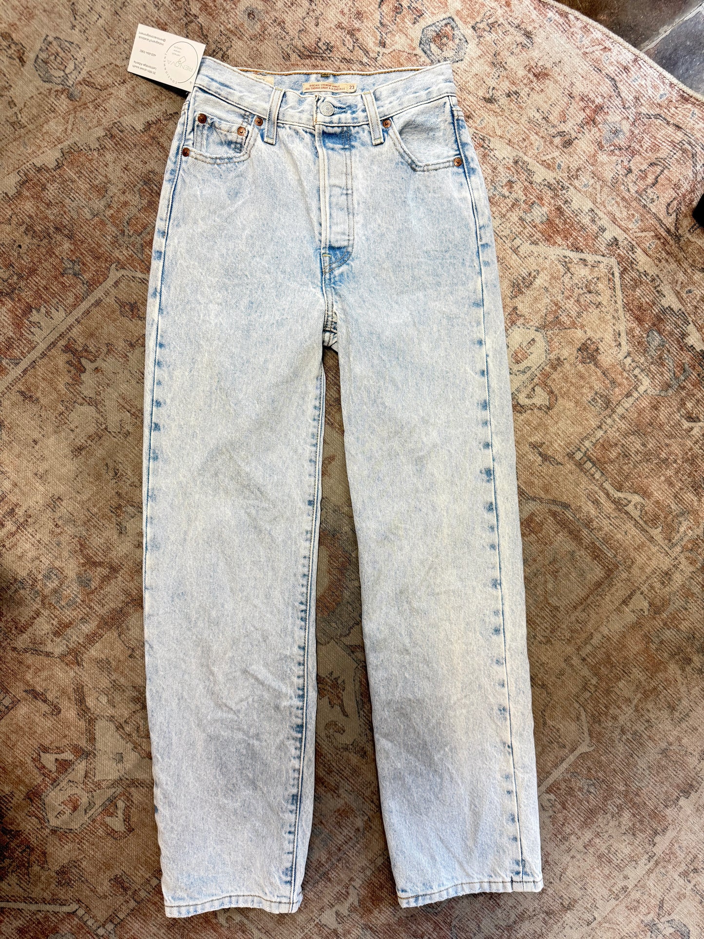 Levi’s Ribcage Straight Ankle HR Jeans (23x29)