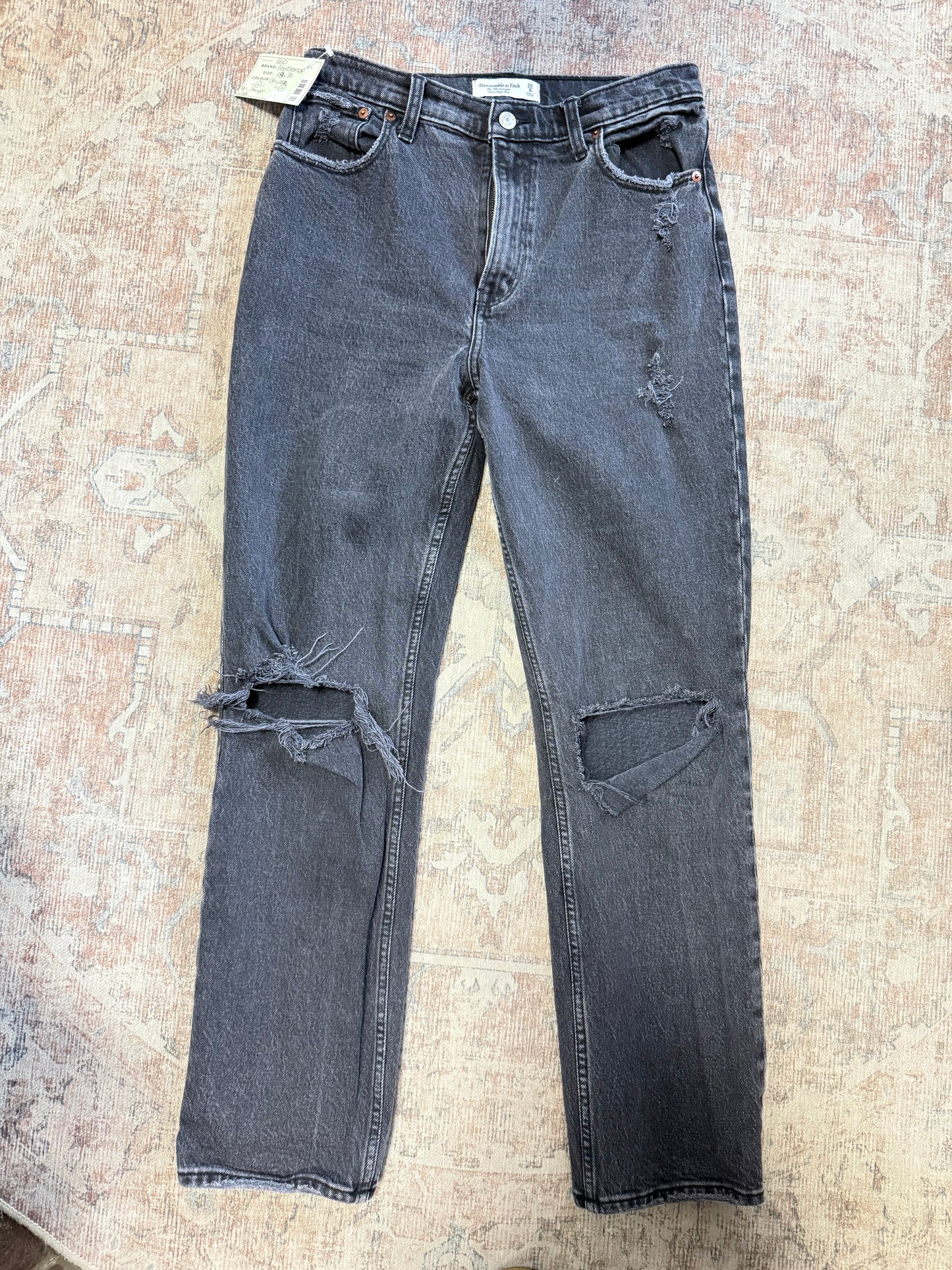 Abercrombie ‘90s Straight Ultra HR Jeans (29x30)