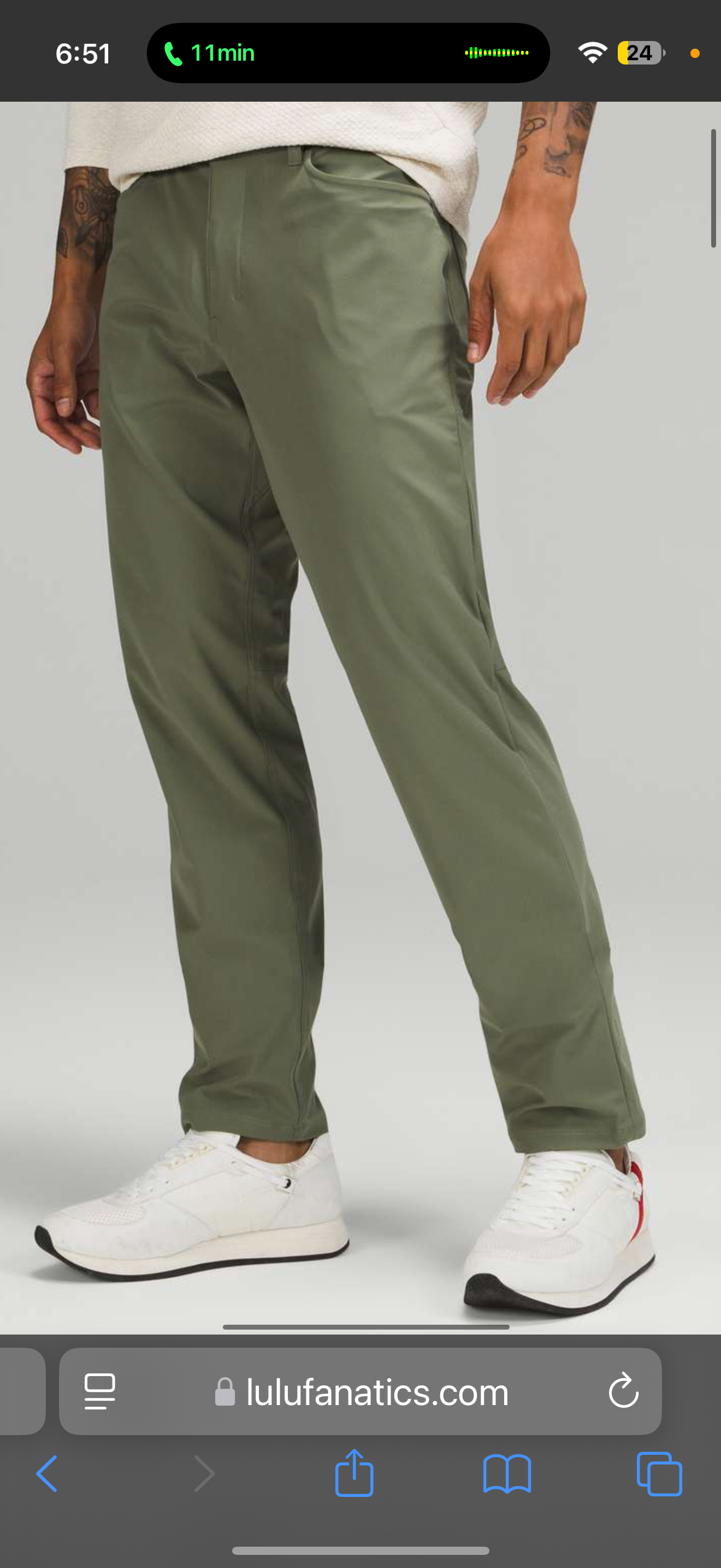 Lululemon ABC Classic Pant (28x34)