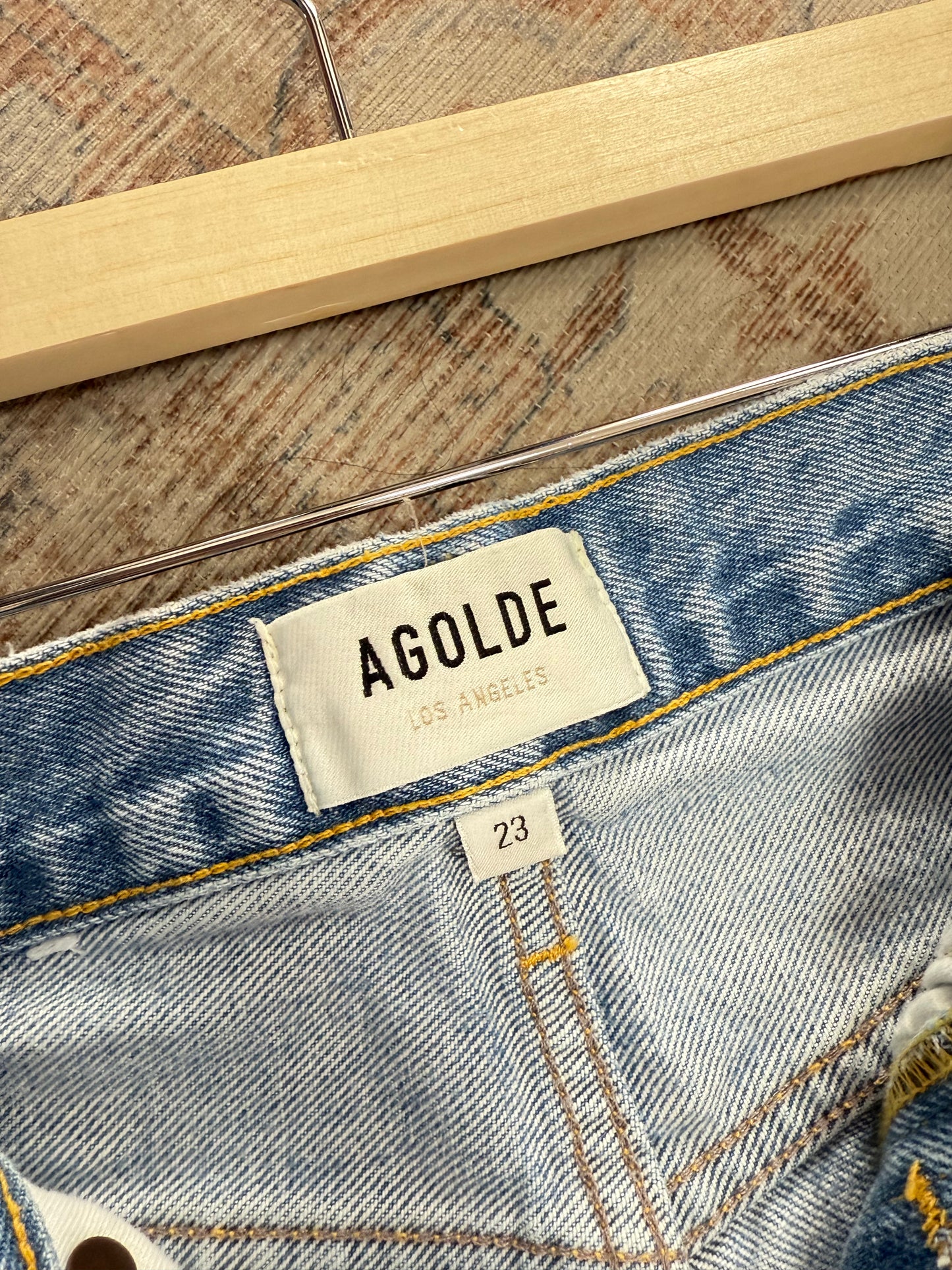 Agolde Parker Long HR Shorts (23)