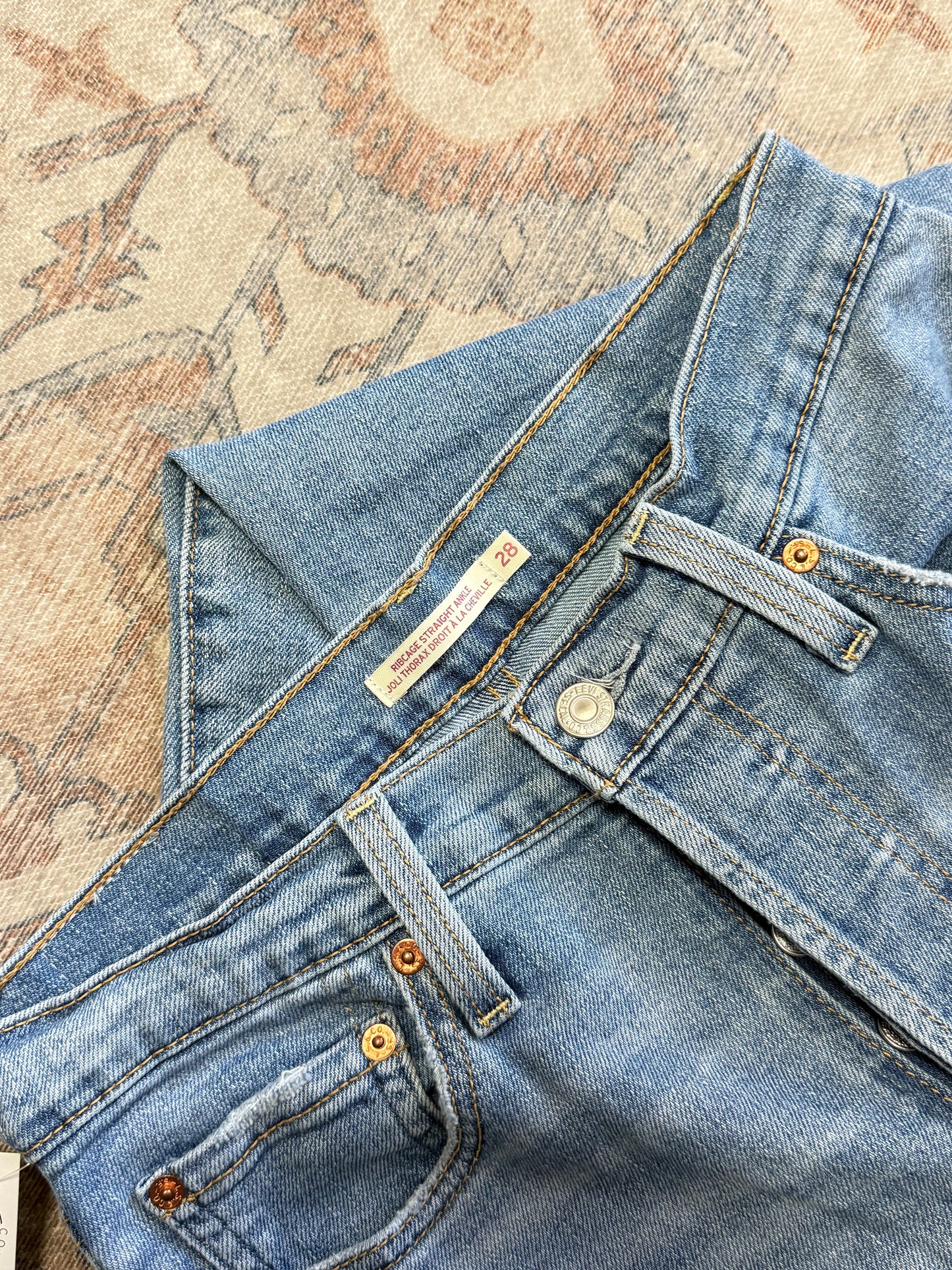 Levi Ribcage Straight HR Jeans (28x27)