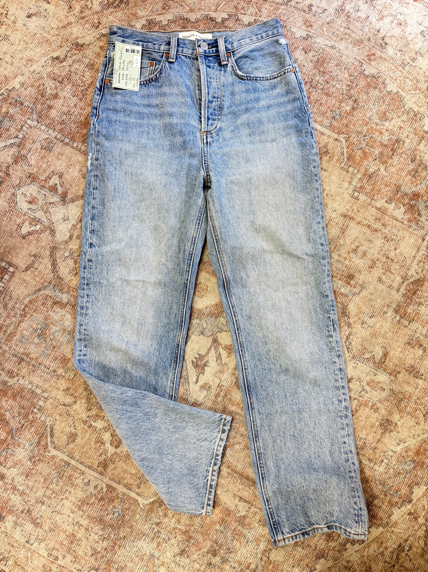 Denim Forum Joni Loose HR Jeans (25x29)