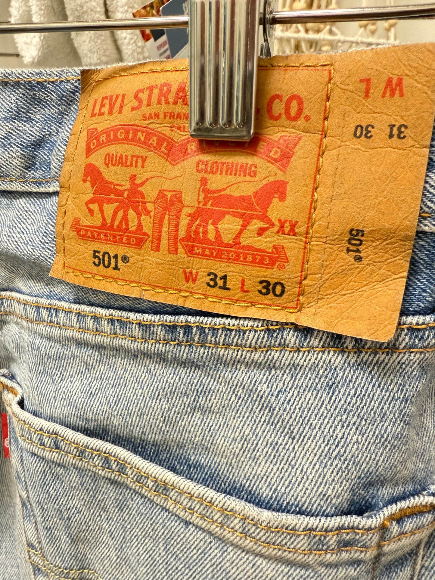 Levi 501 Jeans (31x30)