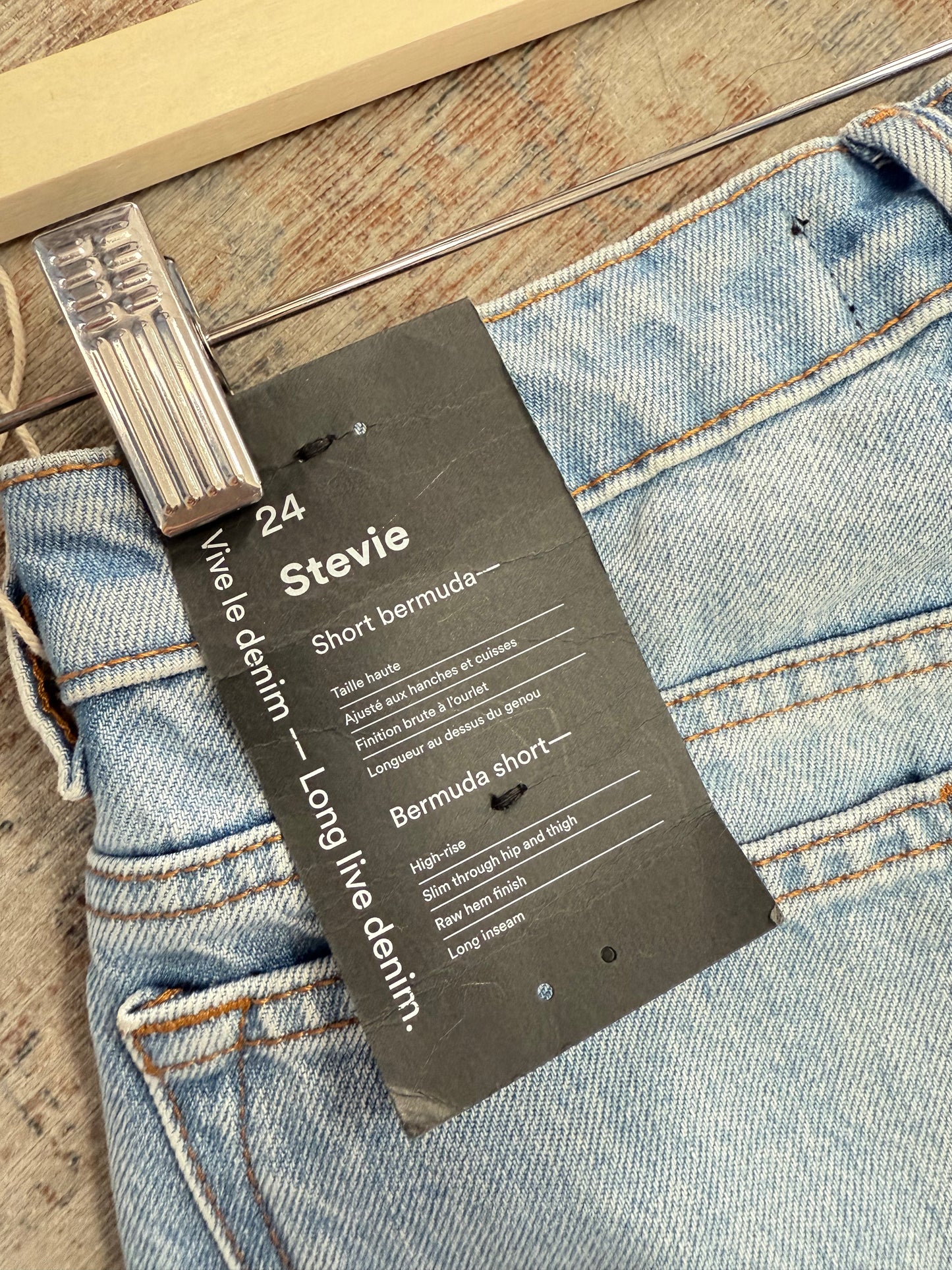 Frank & Oak Stevie Bermuda HR Shorts (24)