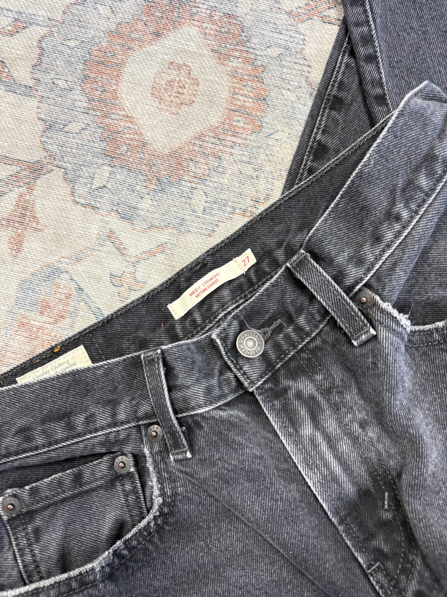 Levi Middy Straight MR Jeans (27x31)