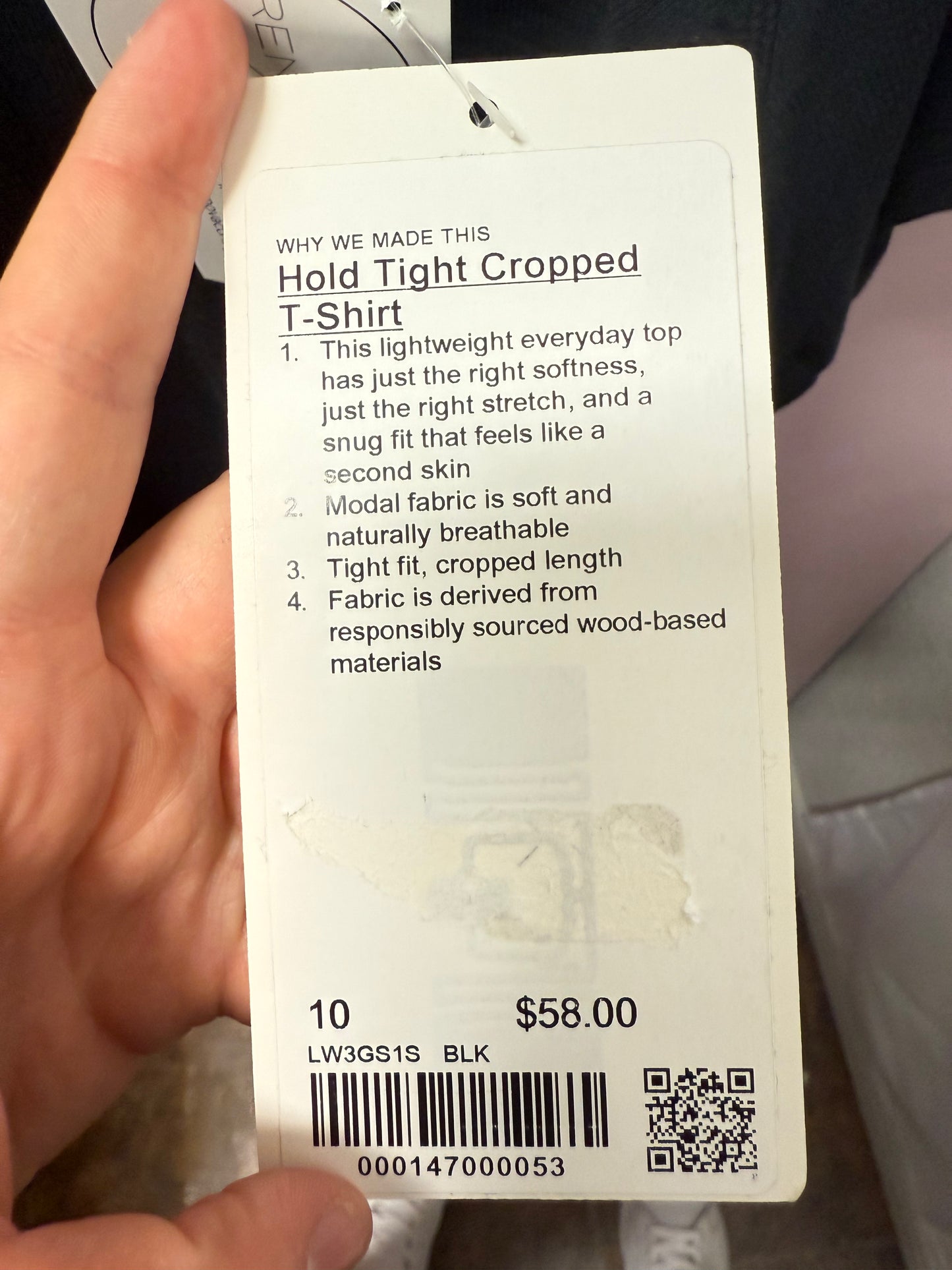 Lululemon Hold Tight Cropped Tee (10)