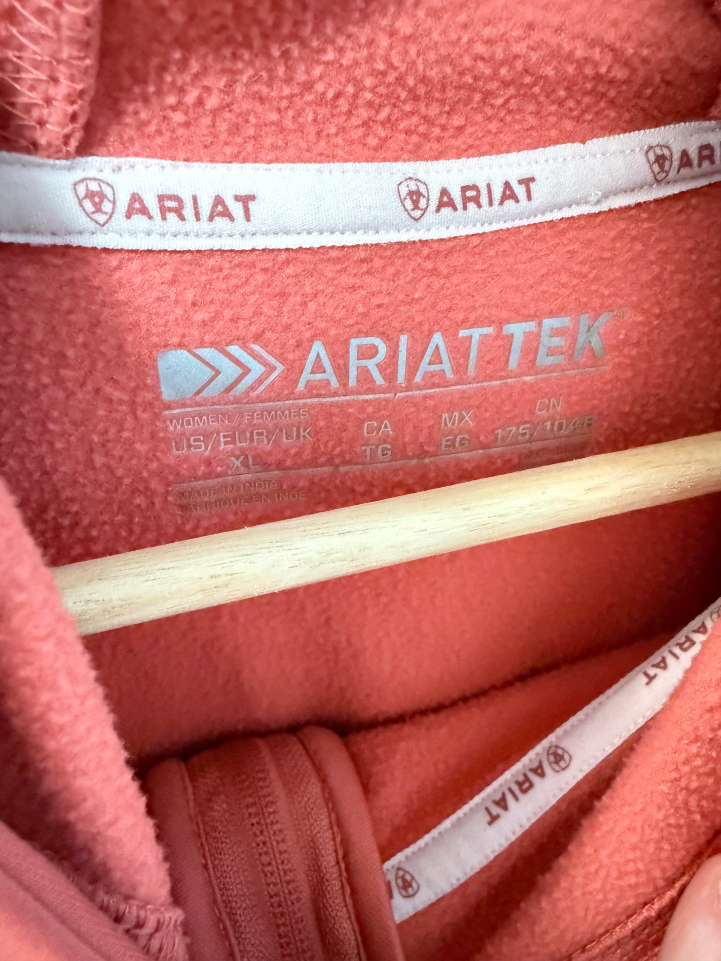 Ariat Tek Team Half Zip Hoodie (XL)