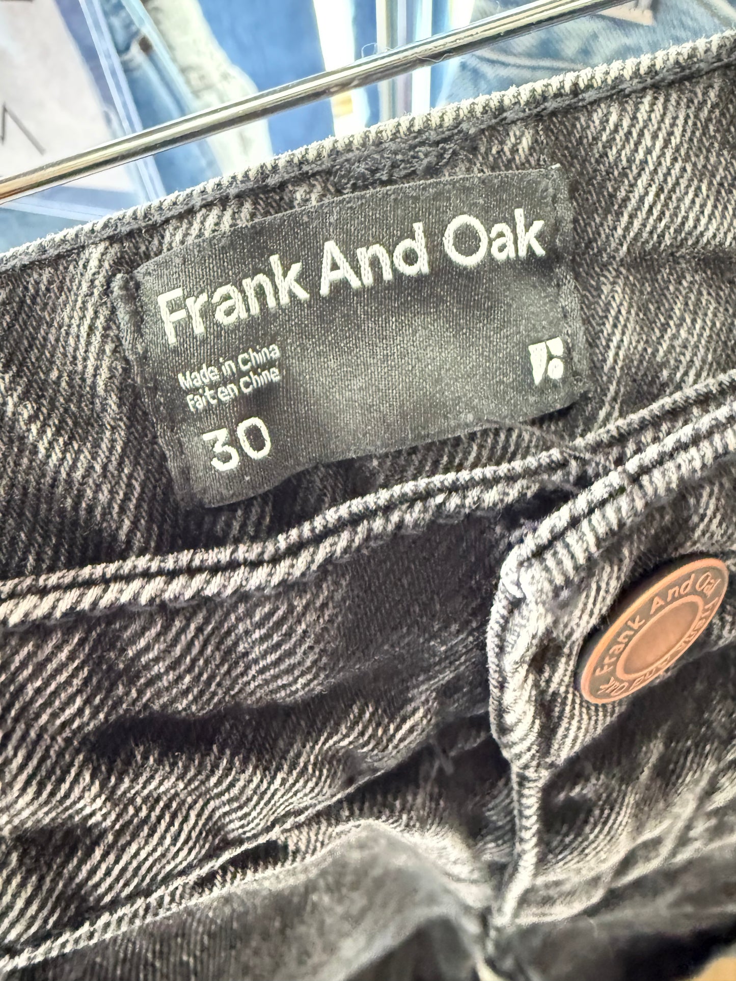 Frank & Oak Tina Relaxed HR Shorts (30)