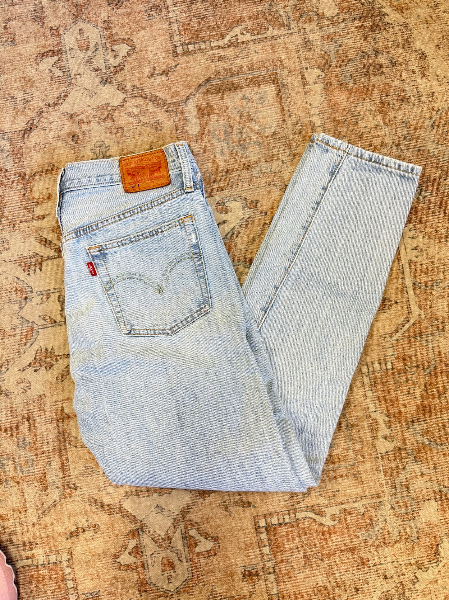 Levi 501 Skinny HR Jeans (29x30)