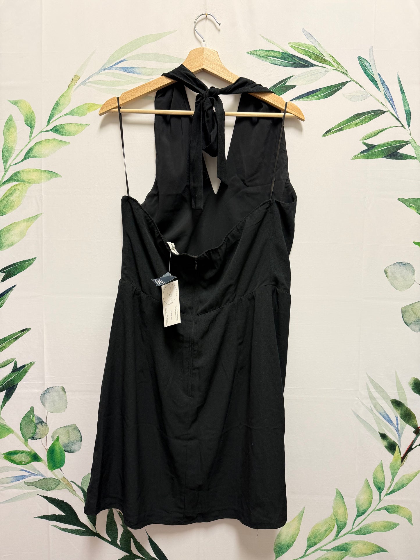 Abercrombie Halter Mini Dress (L tall)