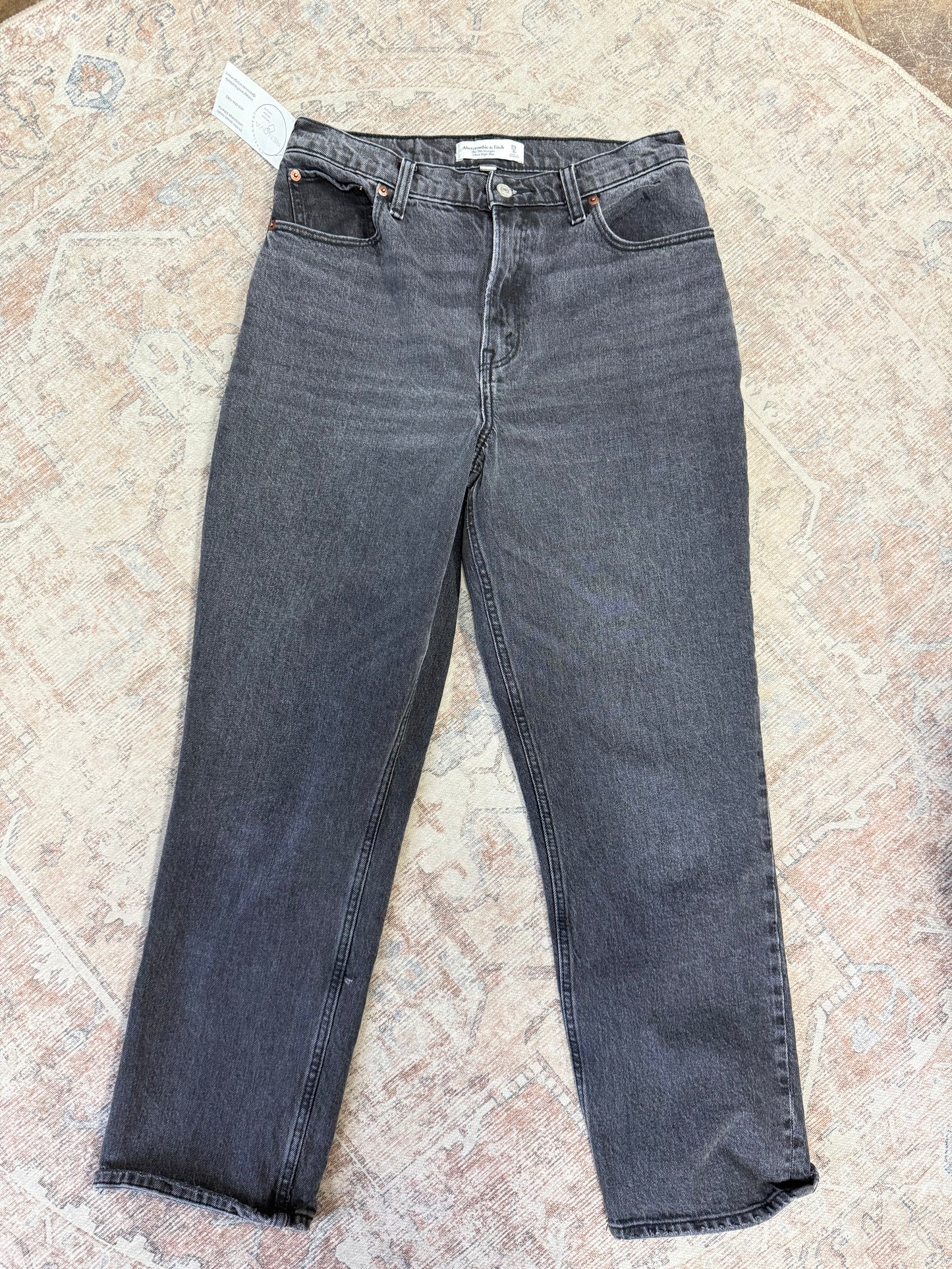 Abercrombie ‘90s Straight Ultra HR Jeans (29x28)