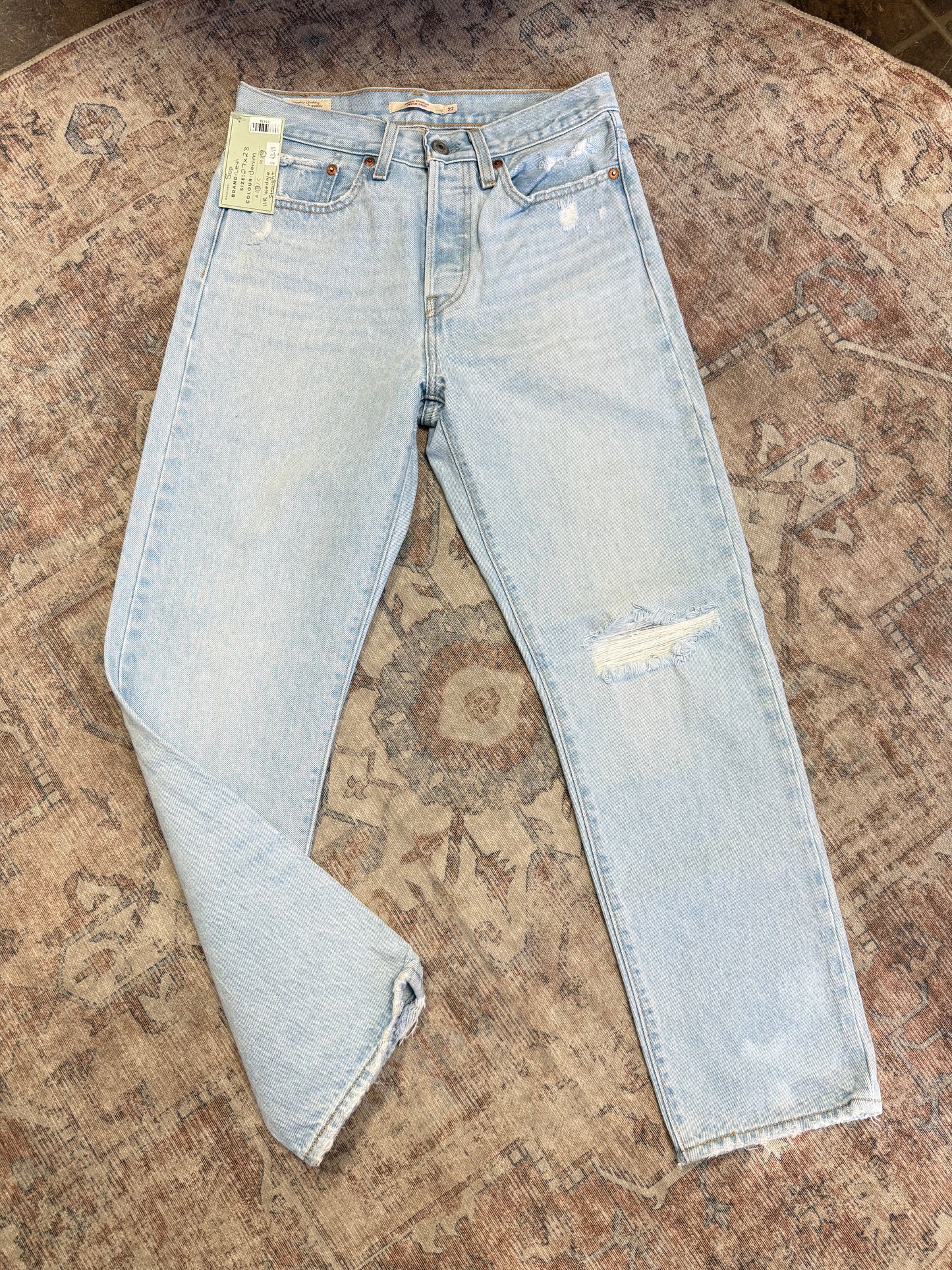 Levi Wedgie Straight HR Jeans (27x28)