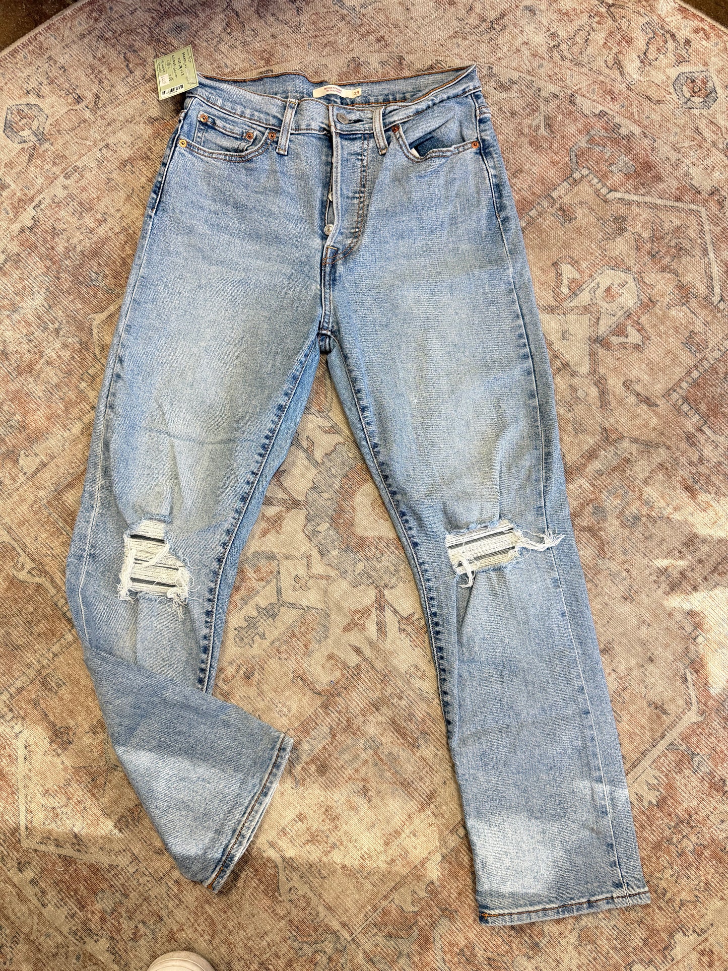 Levi Wedgie Straight HR Jeans (29x28)