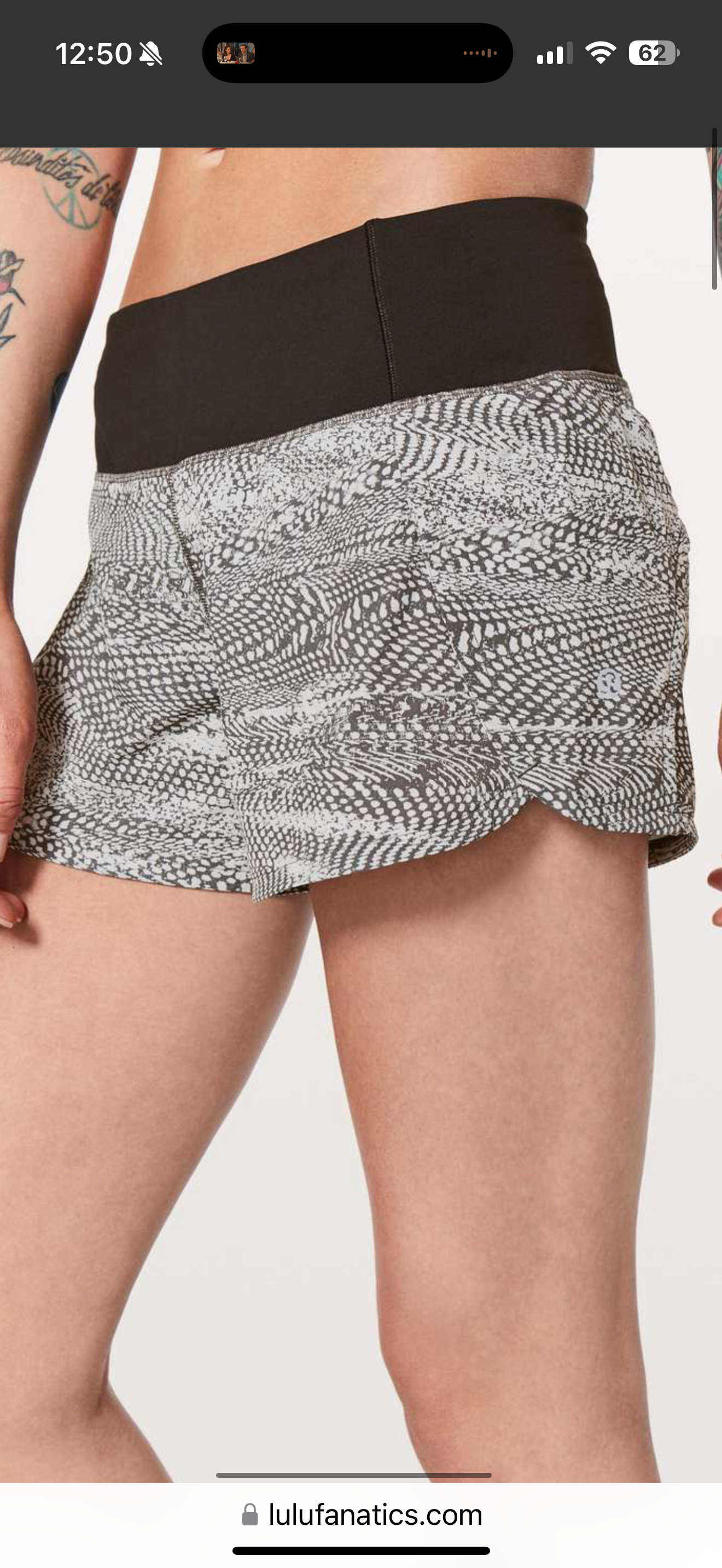 CLEARANCE Lululemon Run Times LR Short 4” (6)