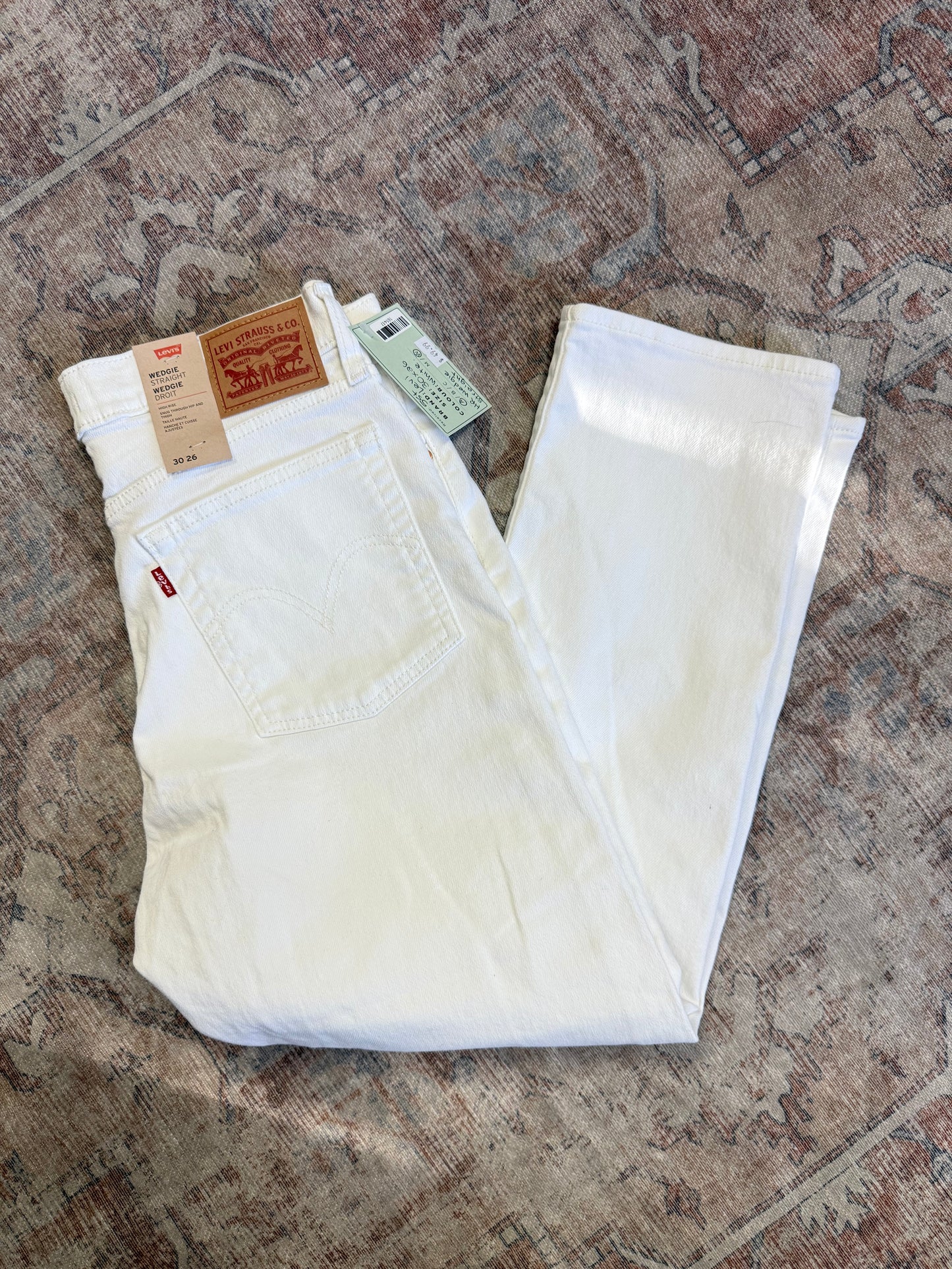 Levi Wedgie Straight HR Jeans (30x26)