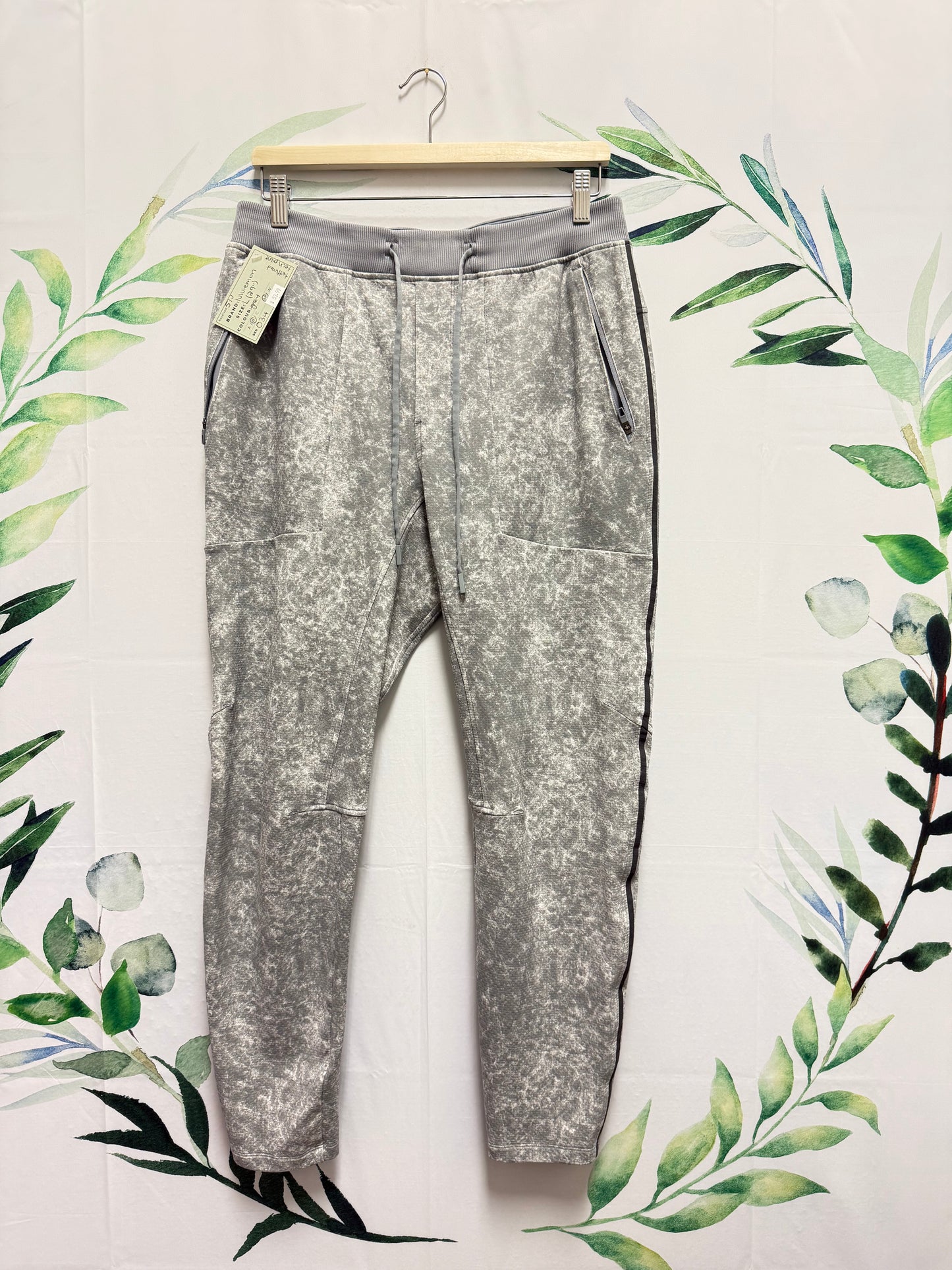 Lululemon Textured Tech Pant 29” (L)