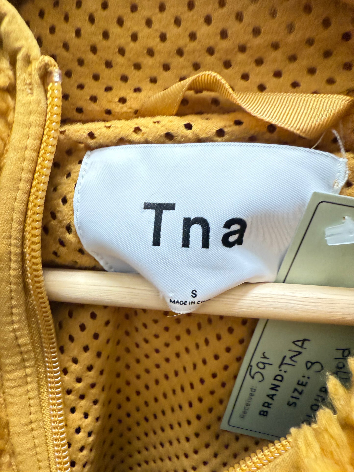 Aritzia TNA Polartec Sherpa Fleece Zip Jacket (S)