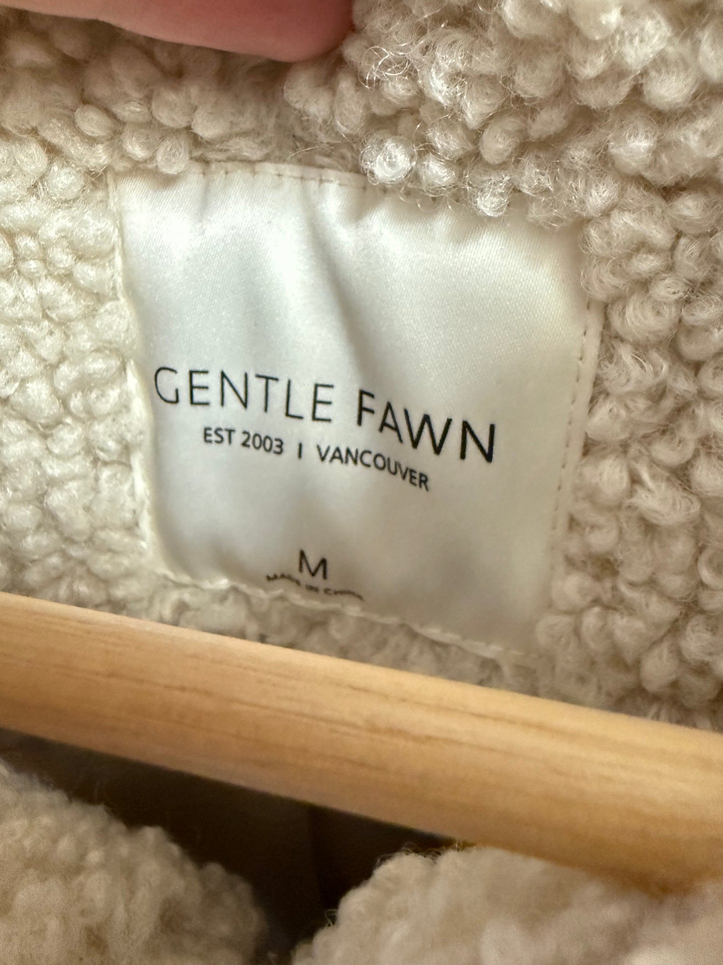 Gentle Fawn Sherpa Vest (M)